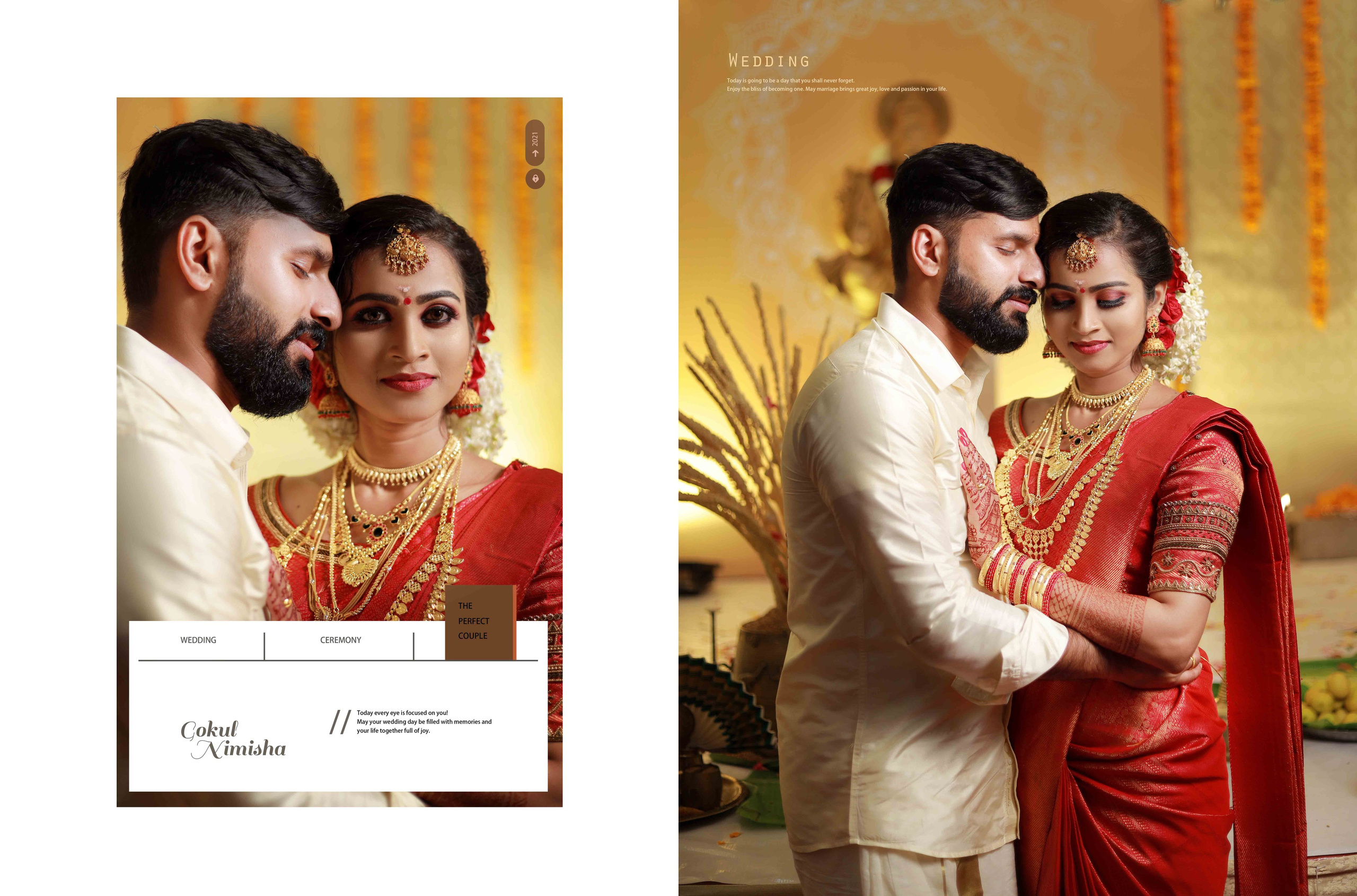 WEDDING ALBUM SHOWCASE. NTURE WEDDING