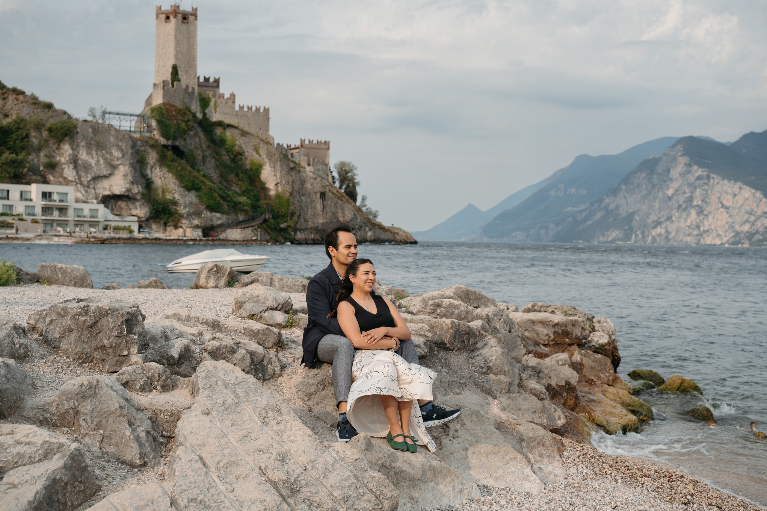 E & M (Malcesine, Lake Garda, Italy). Marriage Proposal Photographer in Verona, Lake Garda and Dolomites| Diana Fedrigo