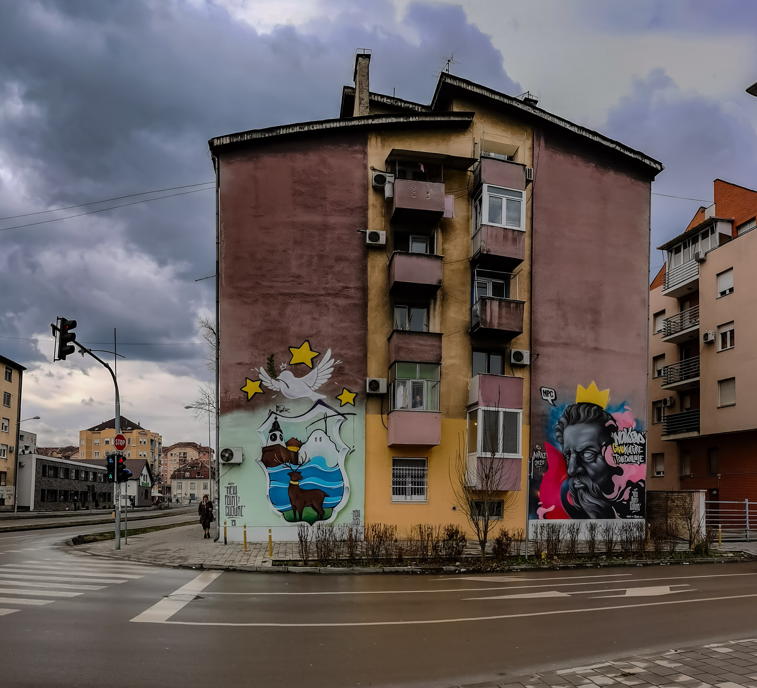 My angel of view to Novi Sad city, Serbia. Victoria Fedoseenko. Photographer from Serbia