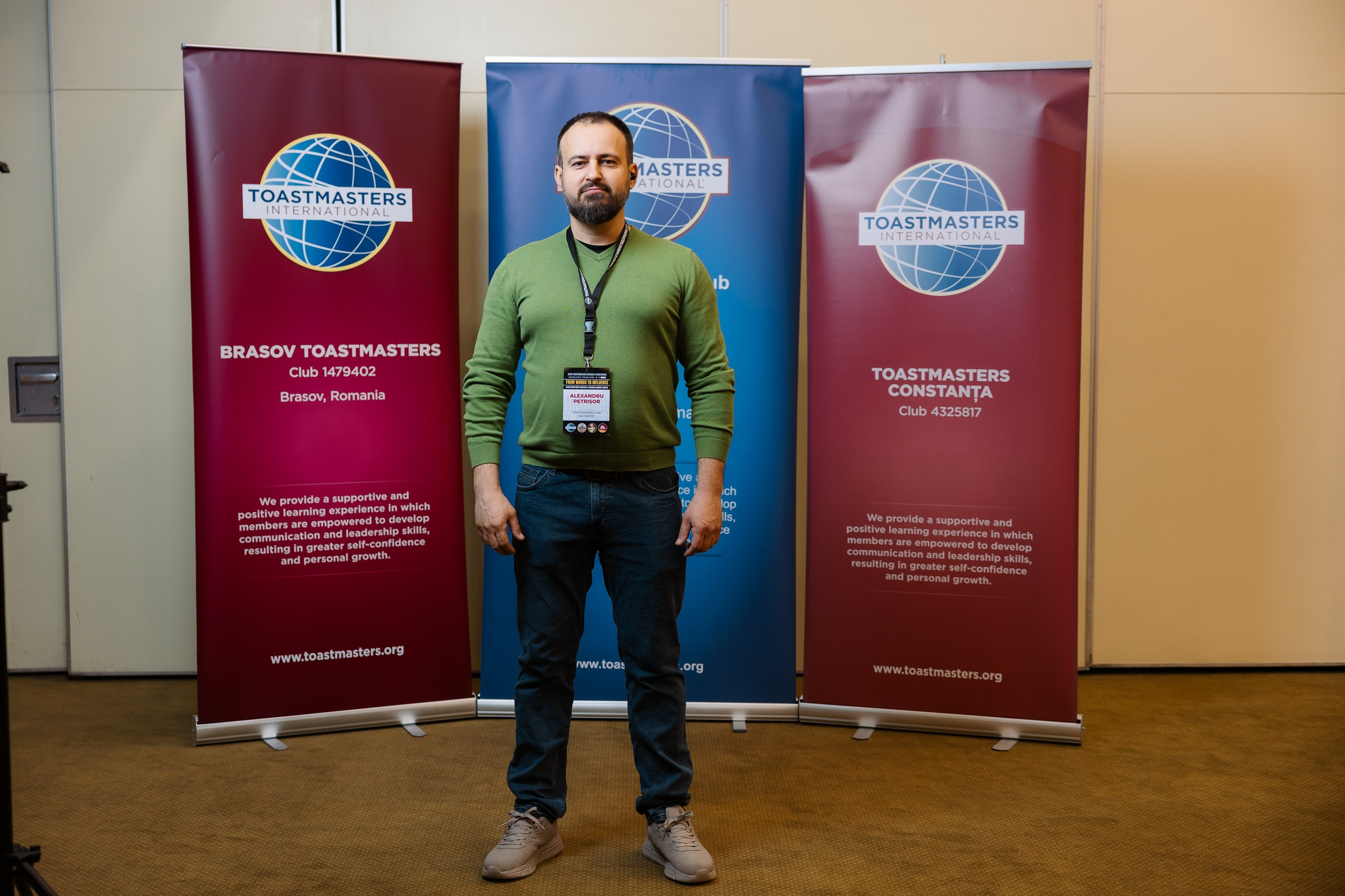 Toastmasters Conference. Marius Ciocan