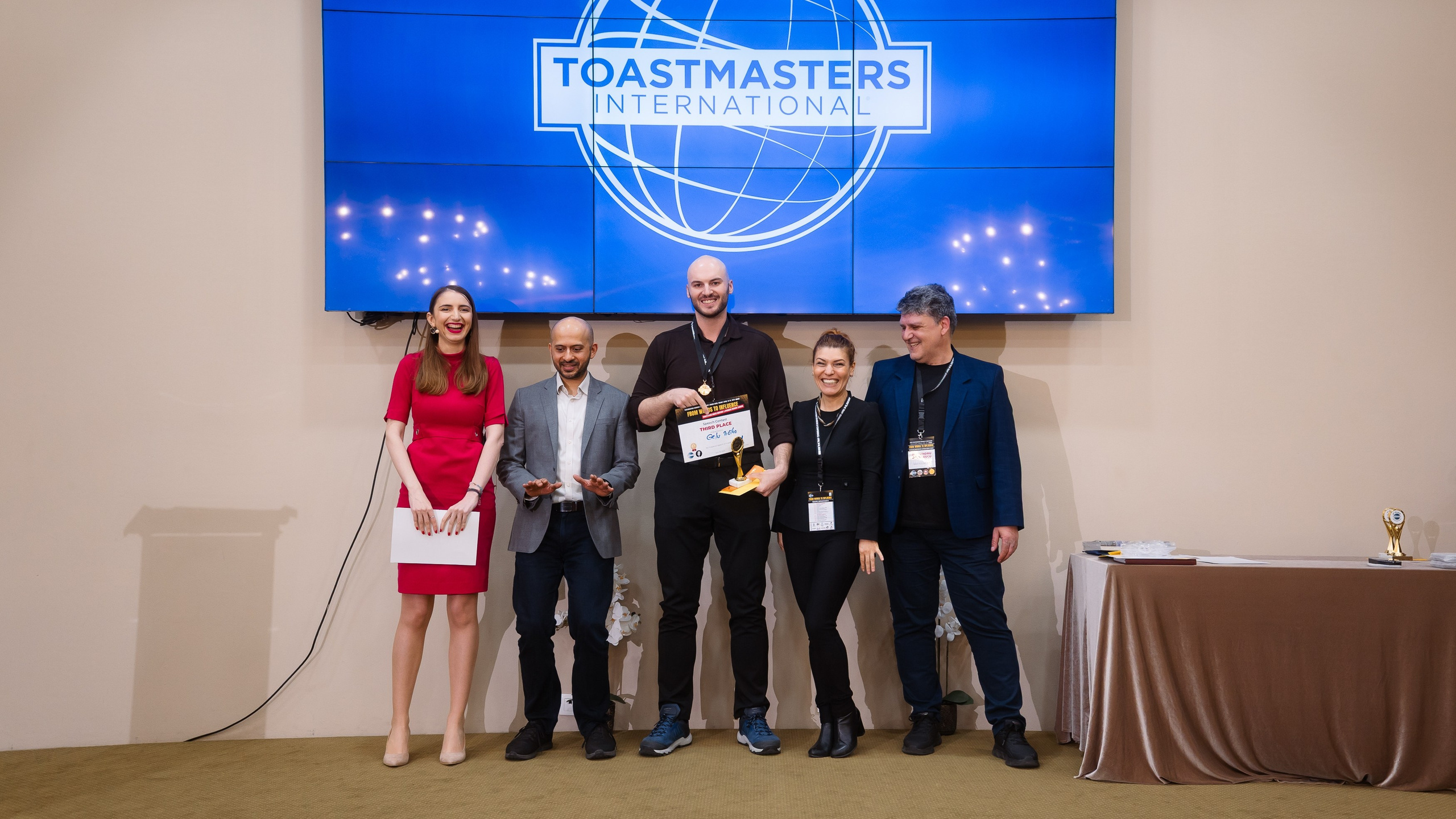 Toastmasters Conference. Marius Ciocan