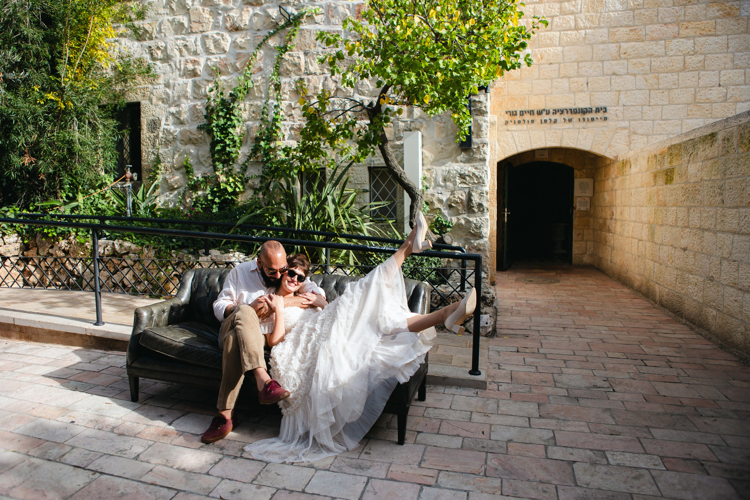 MORNING WEDDING AT YAMIN MOSHE. PHOTOGRAPHER IN ISRAEL