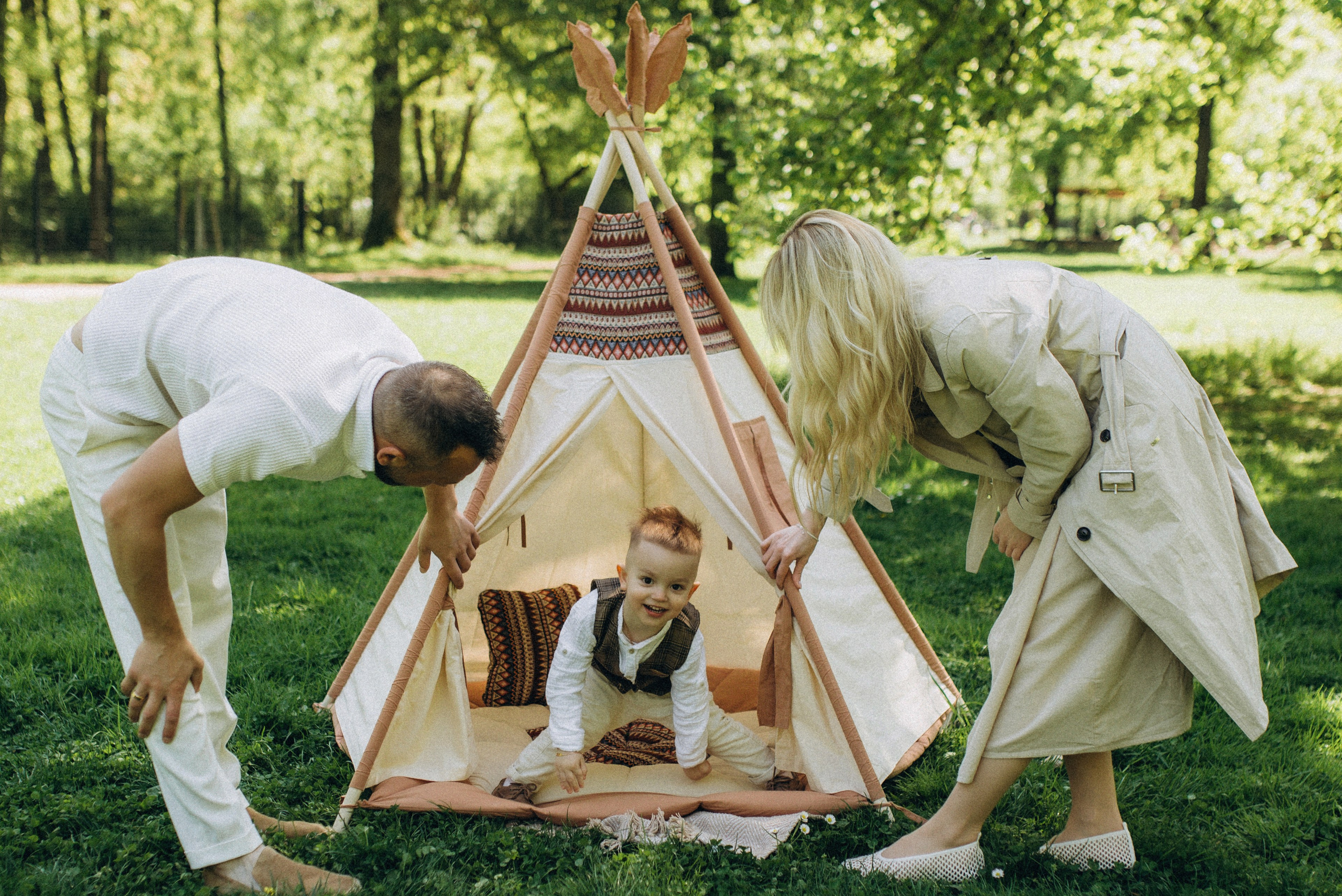 1 YEAR in the park. Семейный фотограф Лейпциг, Германия