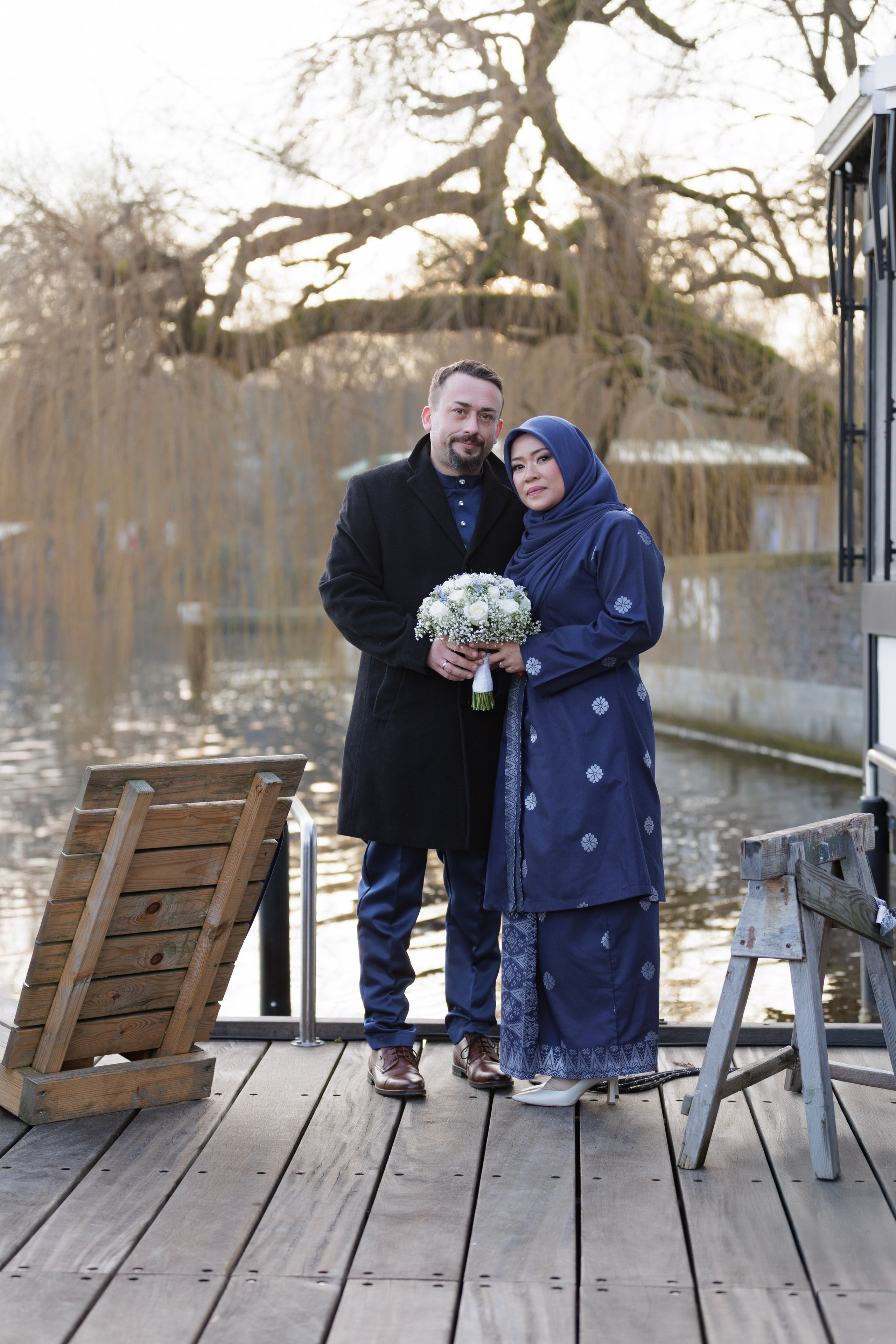 Hochzeitsfotografie in der Zentralmoschee Hamburg | Interkulturelle Harmonie & Architektonische Schönheit. Hochzeitsfotograf und Hochzeitsvideograf aus Hamburg | Roka21Film