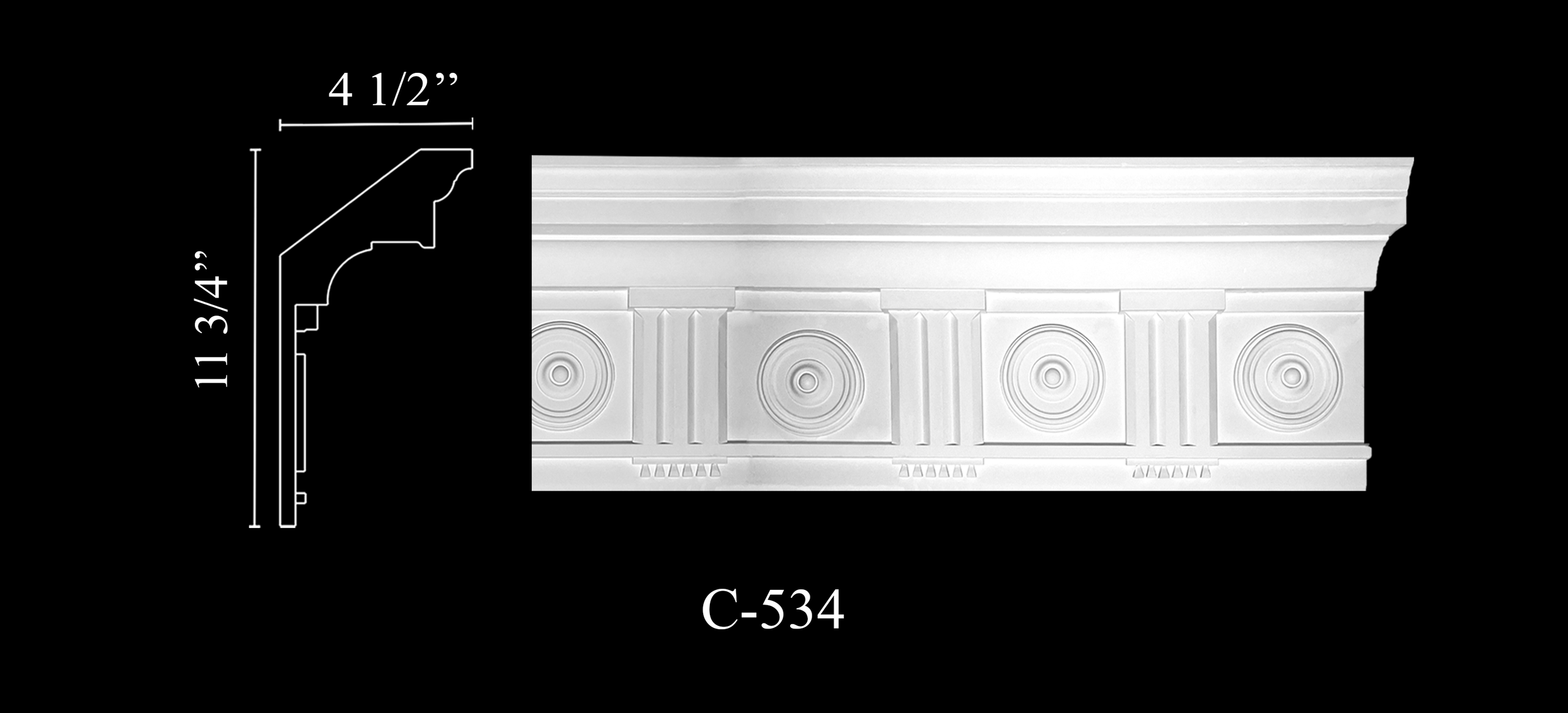 Crown Molding. Plaster molding