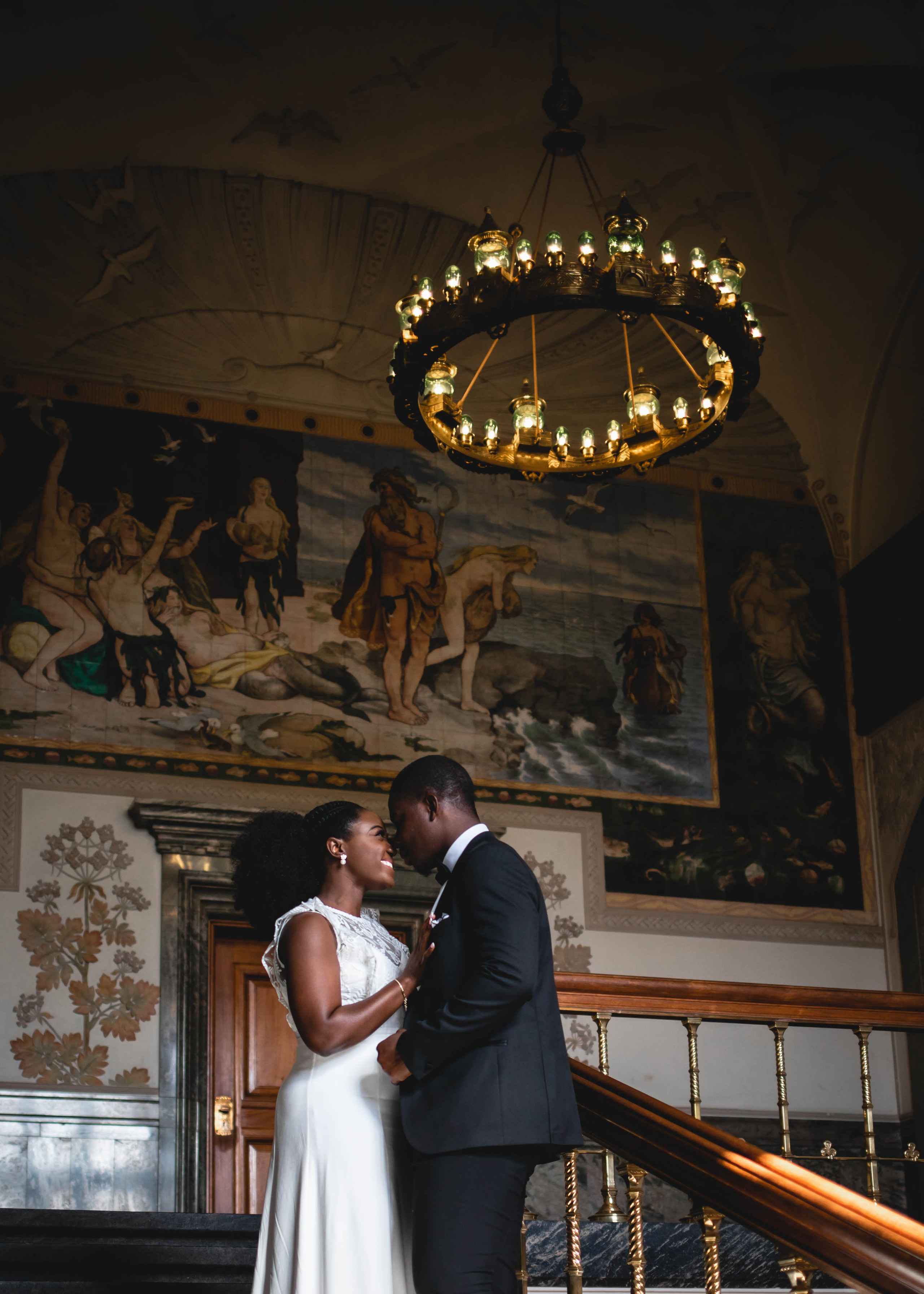 Fola and Tolu. Professional wedding photographer in Copenhagen, Denmark — Julia Byron