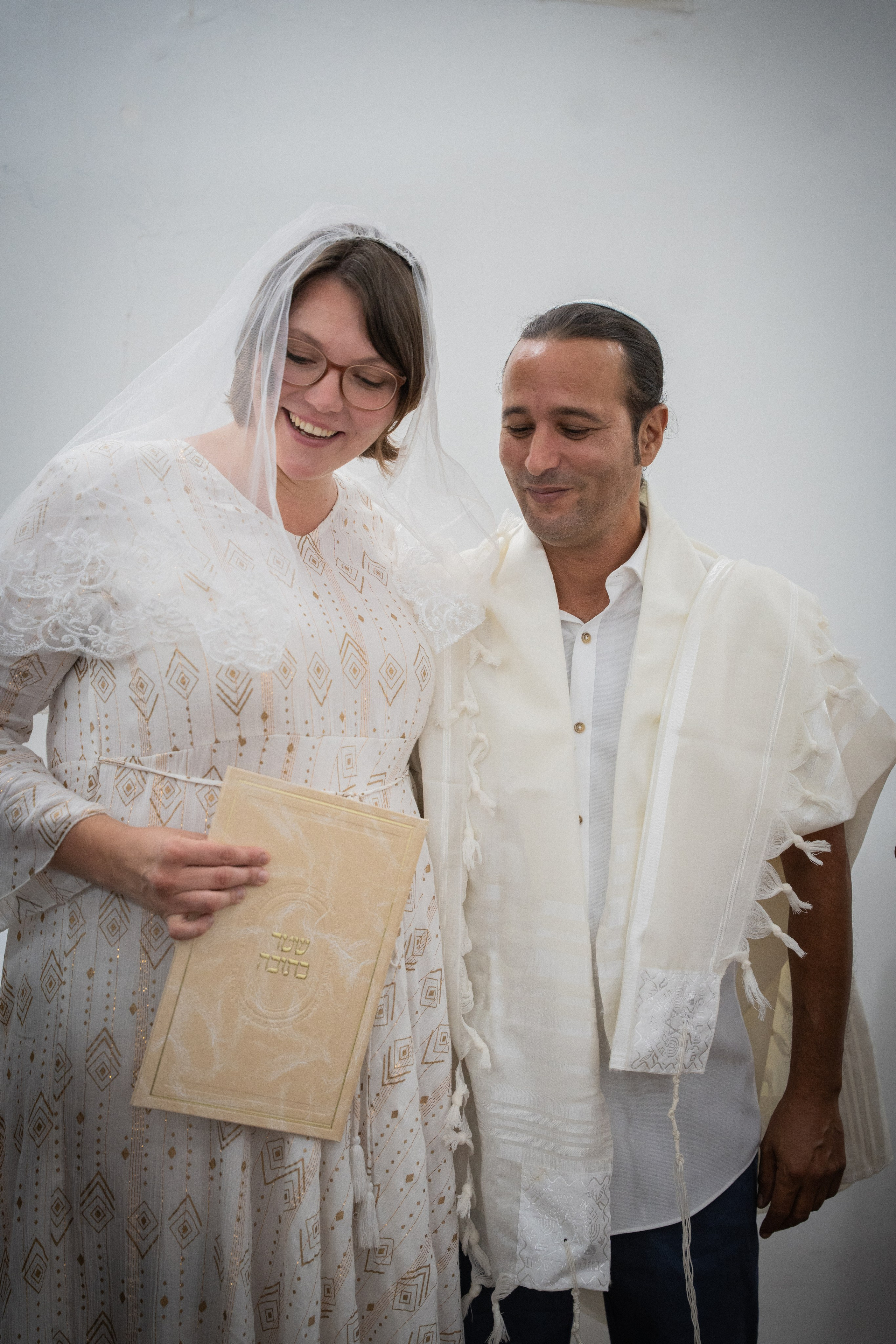 Chuppah of Yael & Raz, Hod Hasharon, July 2026. Divign By Tehilah — Meaningful Graphic Design & Photography