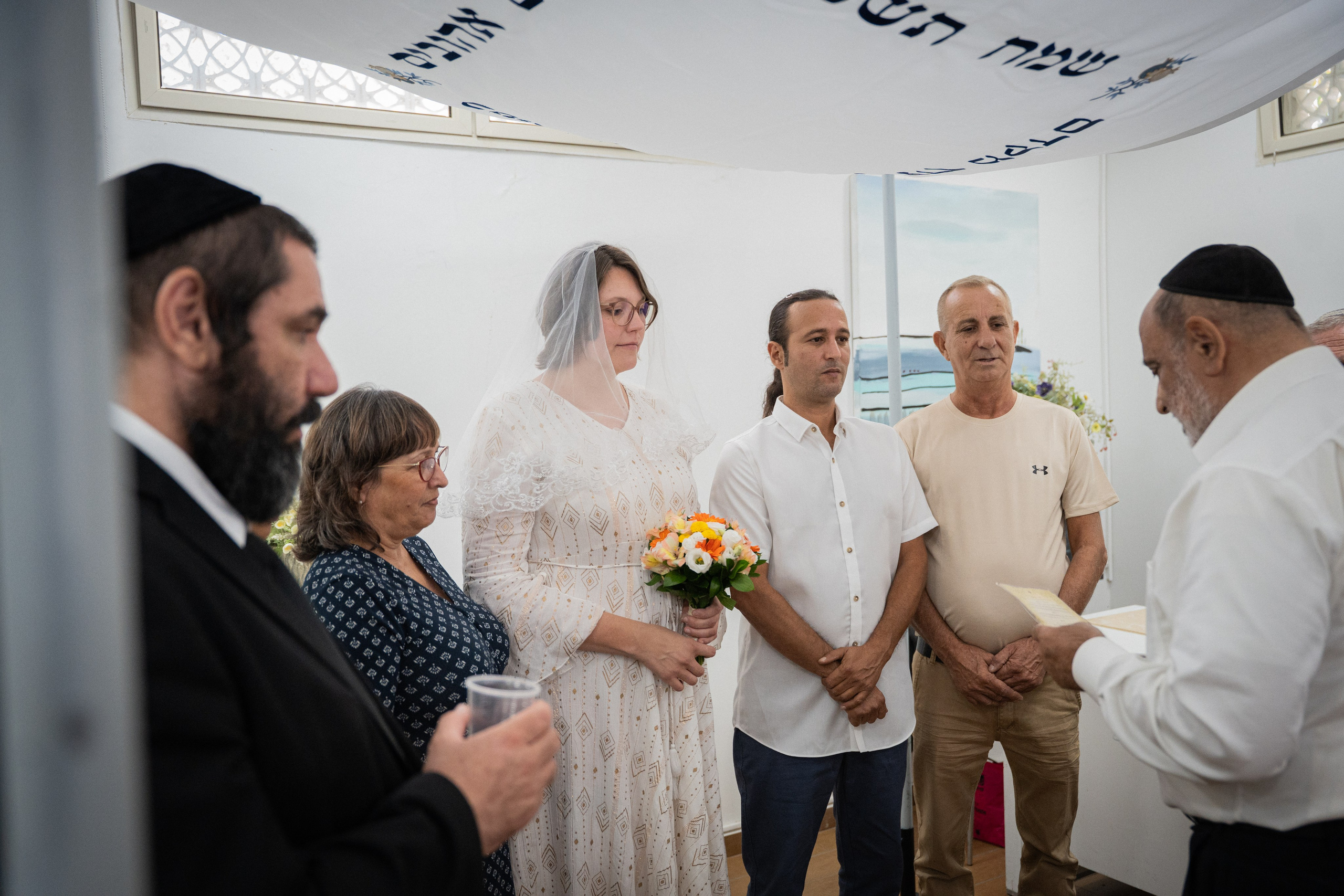 Chuppah of Yael & Raz, Hod Hasharon, July 2026. Divign By Tehilah — Meaningful Graphic Design & Photography
