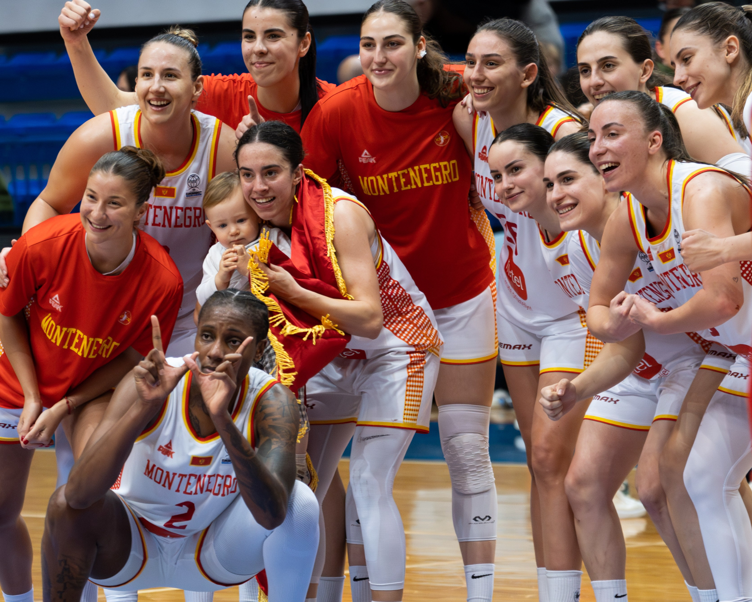 EuroBasket 2027 qualification Montenegro vs Bulgaria. Sports photography