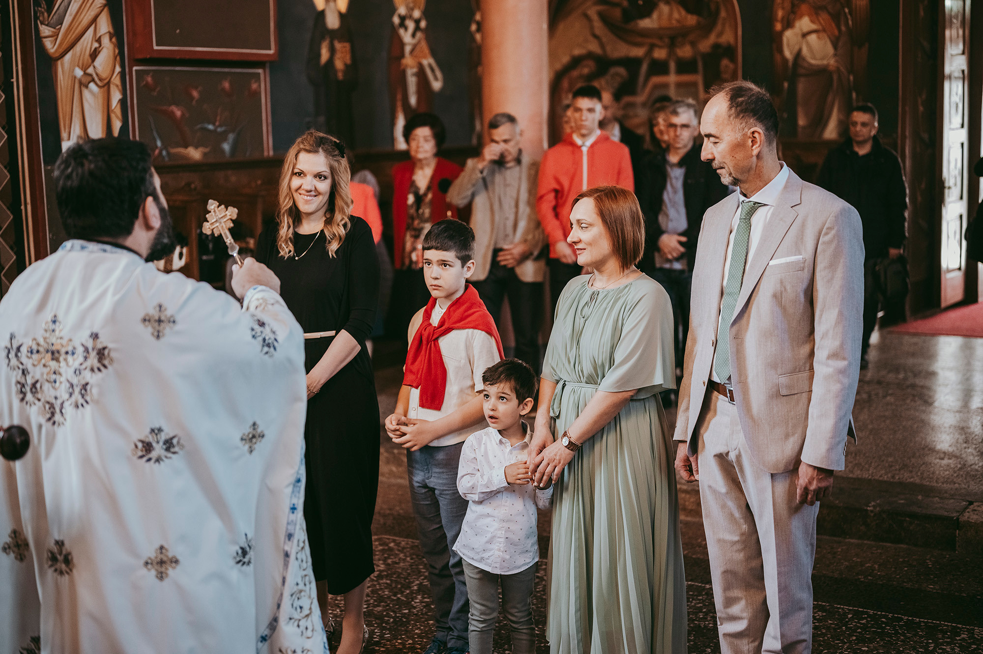 Filip / krstenje. Deciji i porodicni fotograf u Beogradu Oksana Skendzic