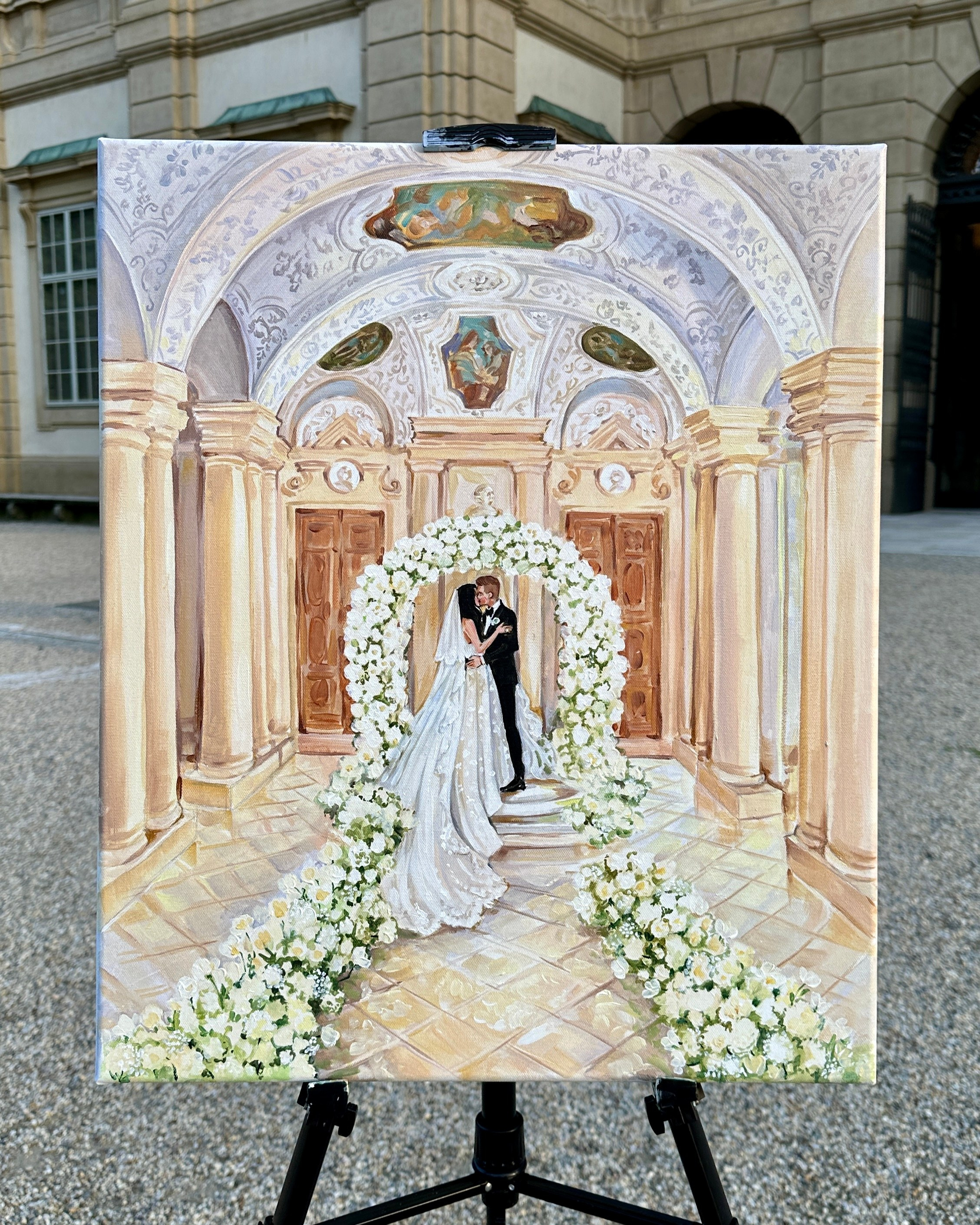 Ceremonial Painting. InnaIllustrator