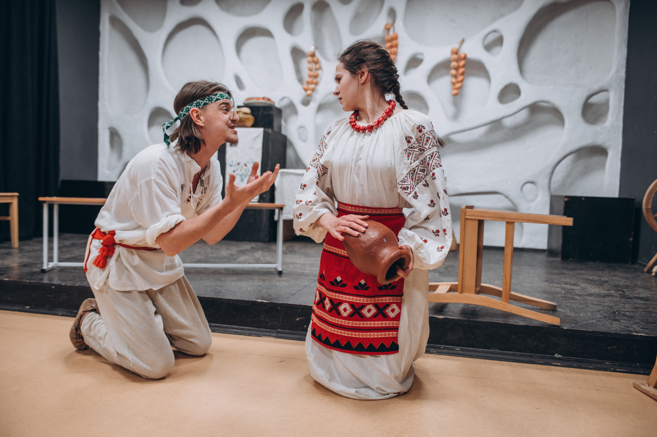 Вистава студентів Кайдашева сім’я. Фотограф Київ