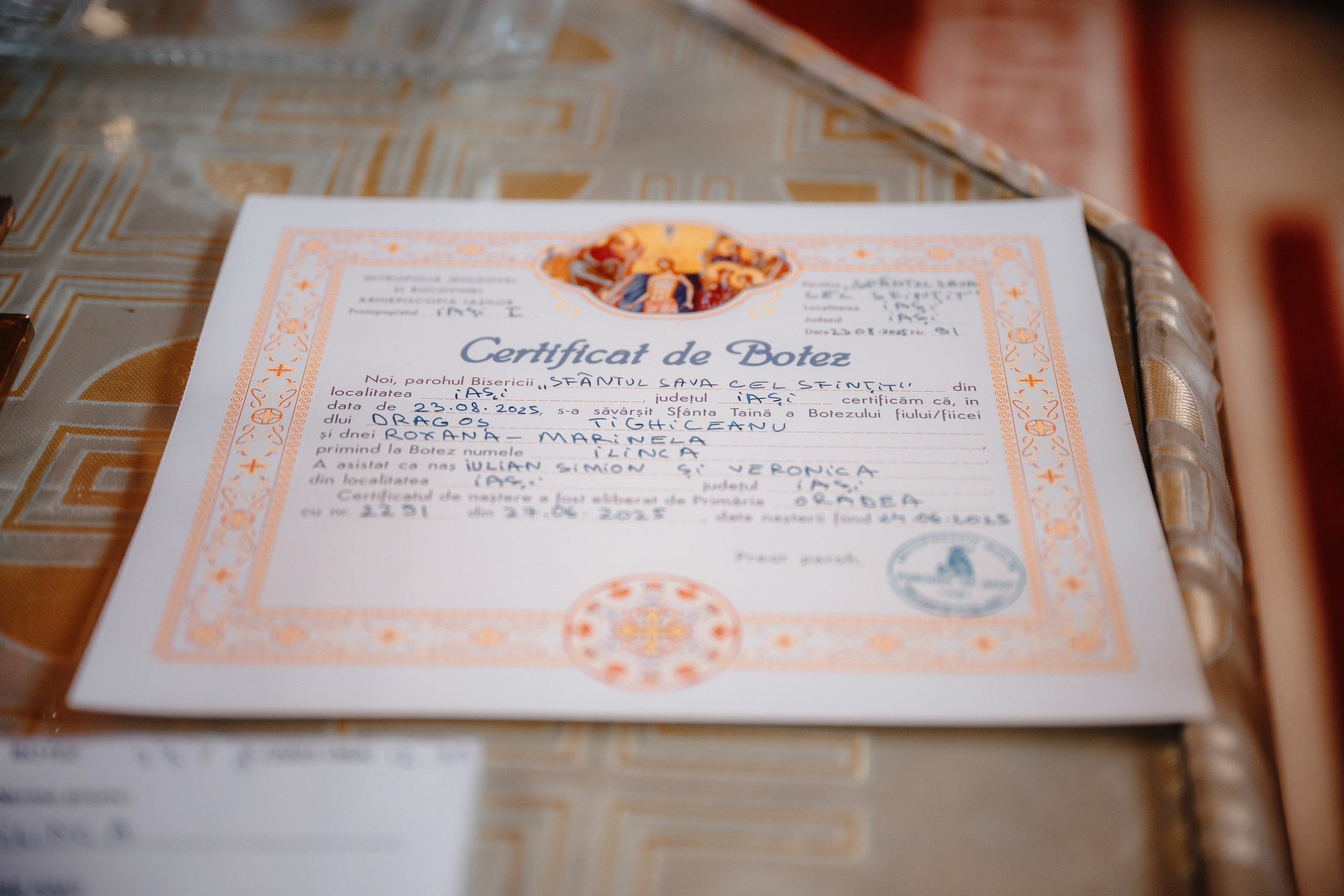 Ilinca — Taina Botezului. Laurentiu Stefan StoryTeller