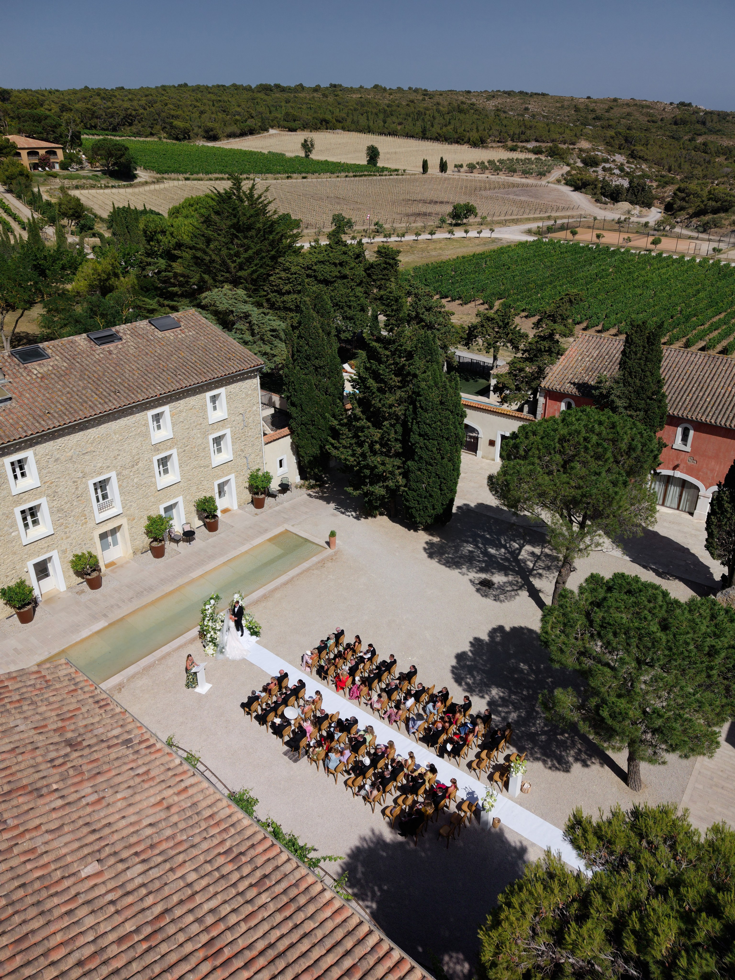 Wedding at Château L’Hospitalet in Narbonne, France. Destination Wedding Photographer — Nikita Burtsev