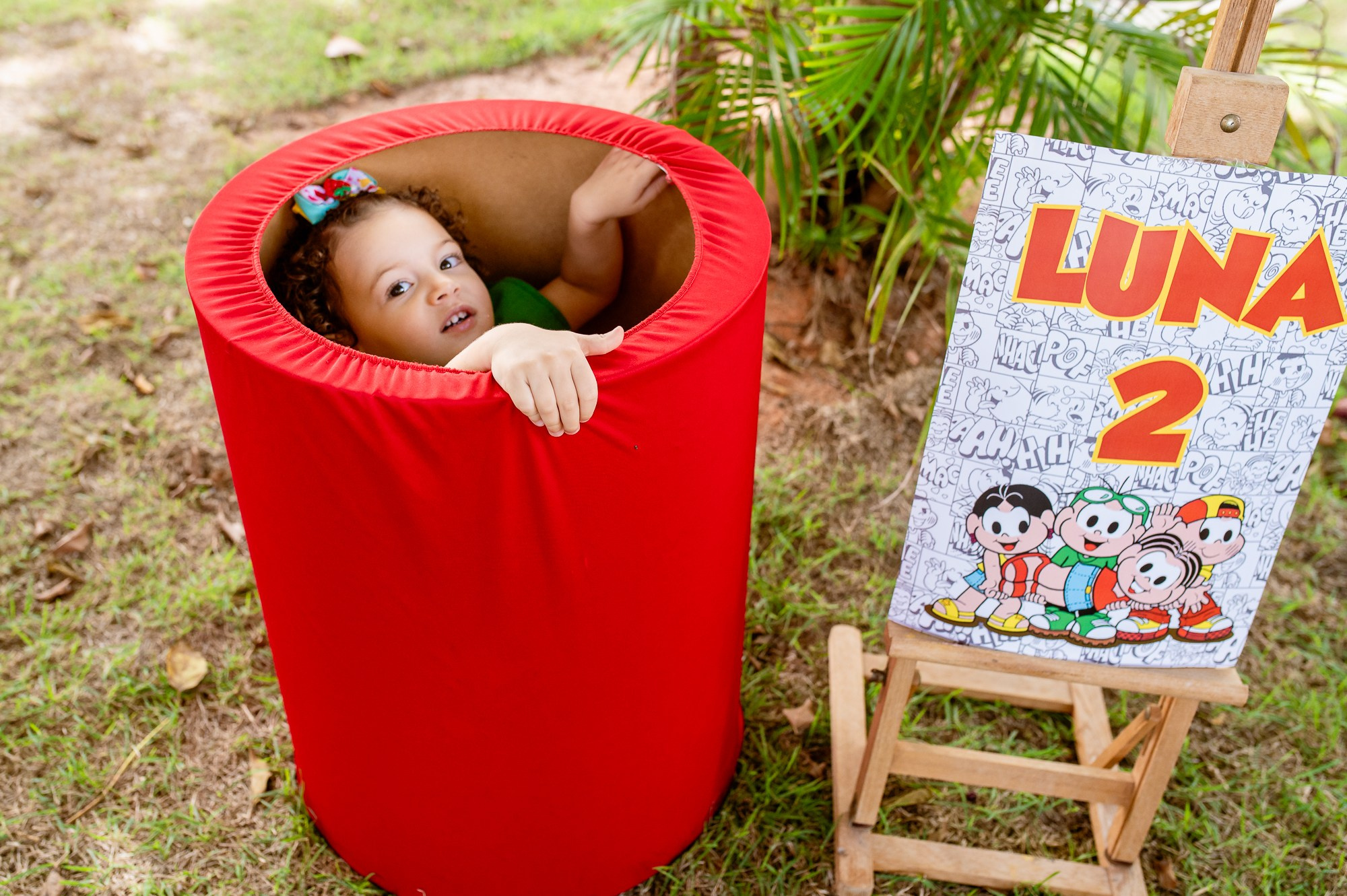 Luna 2 Anos. Água Carmim Fotografia