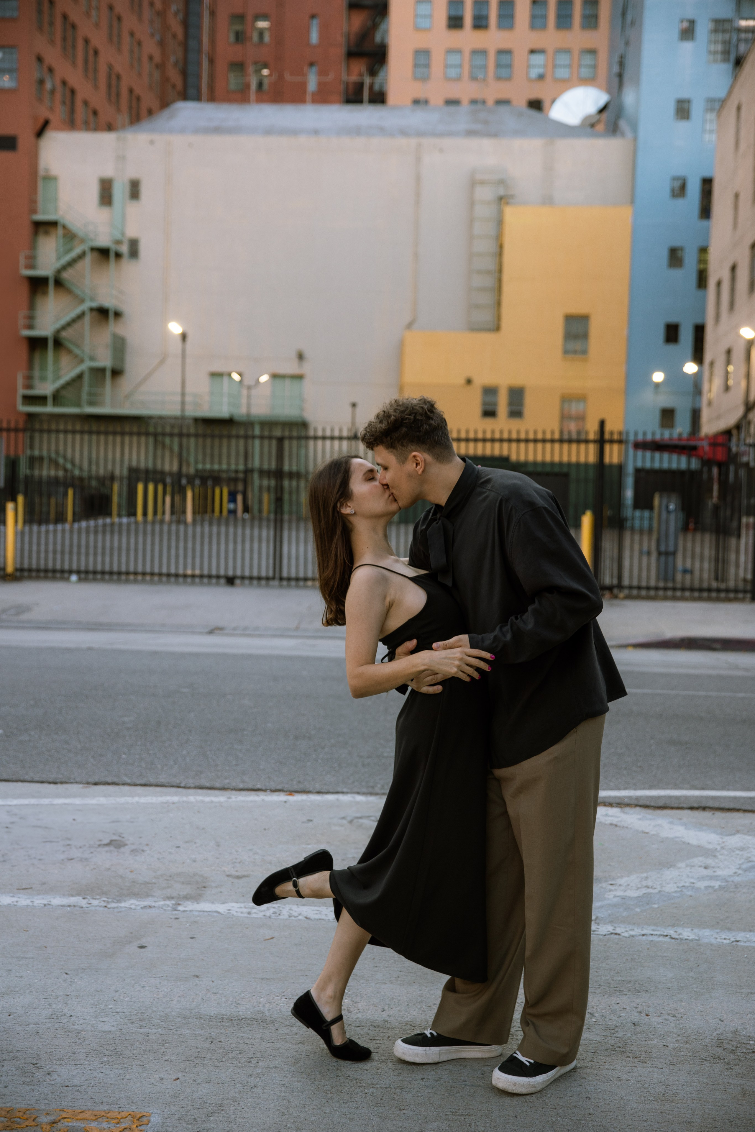 Elina & Yaroslav | Broadway. Photographer in Los Angeles. Julia Ishmuratova