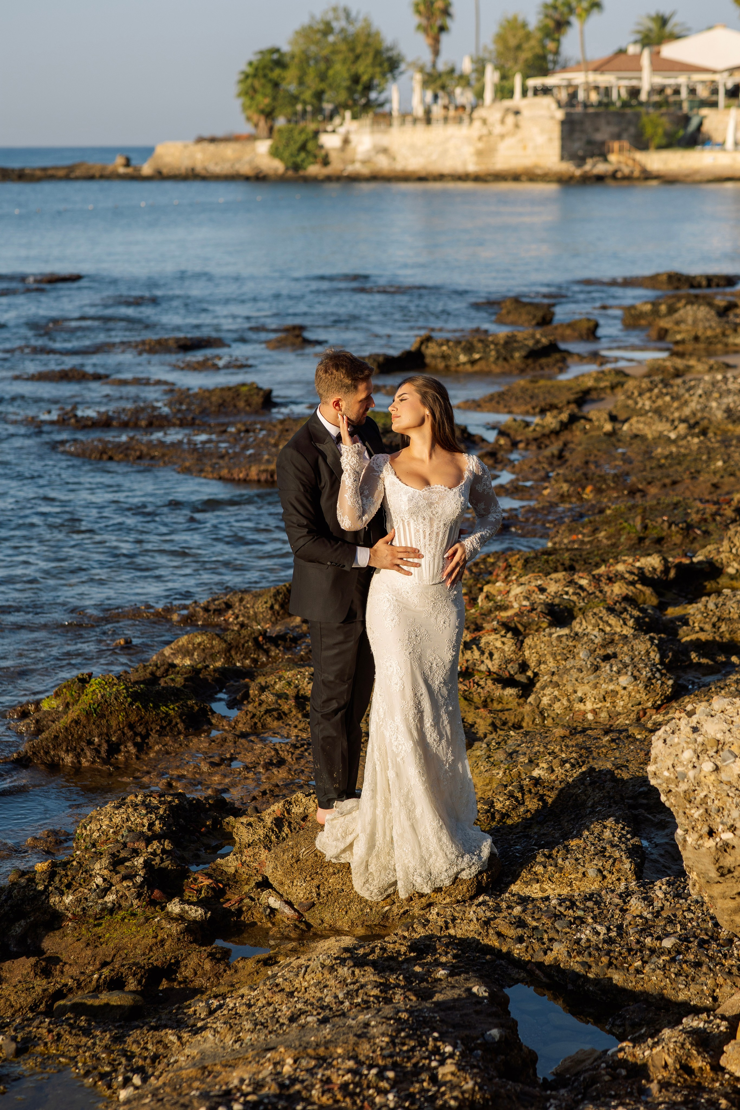 Sunrise.Dawn Romance in the Old City. Professional Photographer in Alanya, Side, Belek | Alsu Develi  Wedding, Family and portrait photo sessions