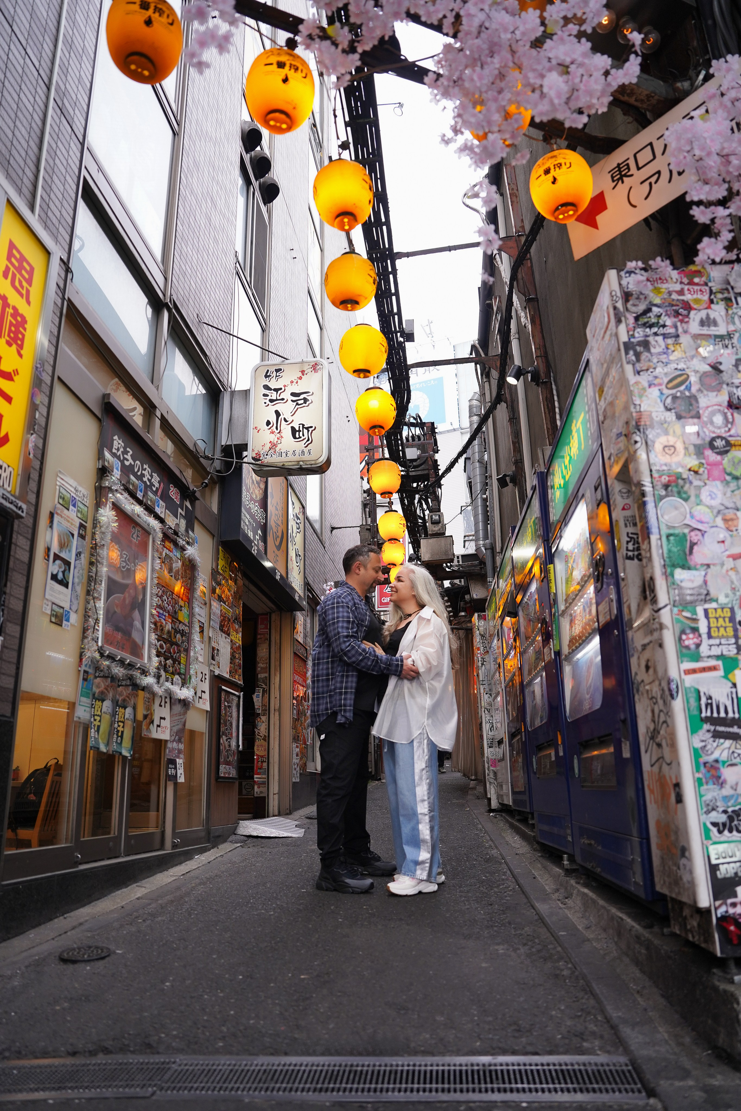 Парная съёмка в Шинжуку. Фотограф в Токио Япония