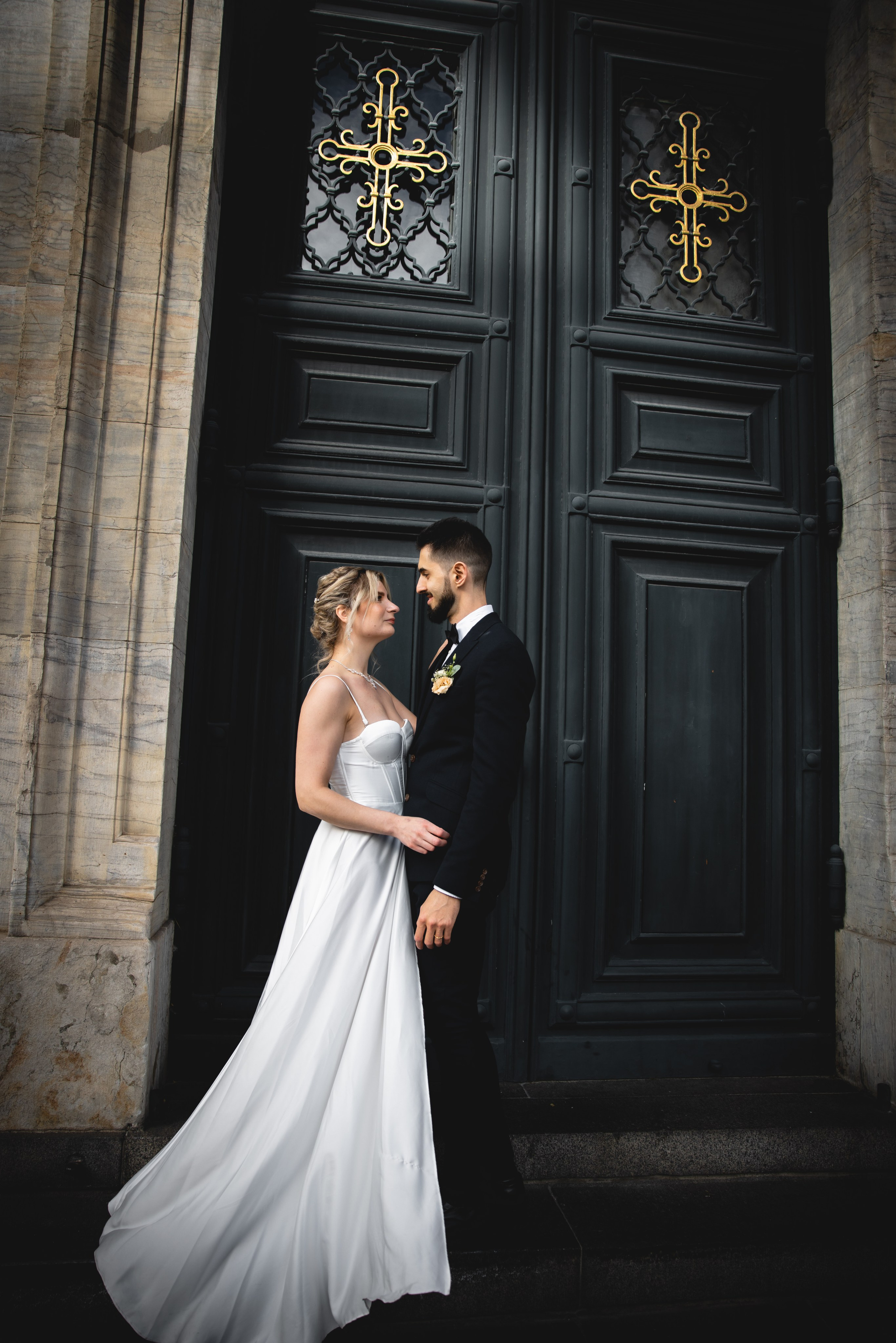 Johanna and Miroslav. Professional wedding photographer in Copenhagen, Denmark — Julia Byron