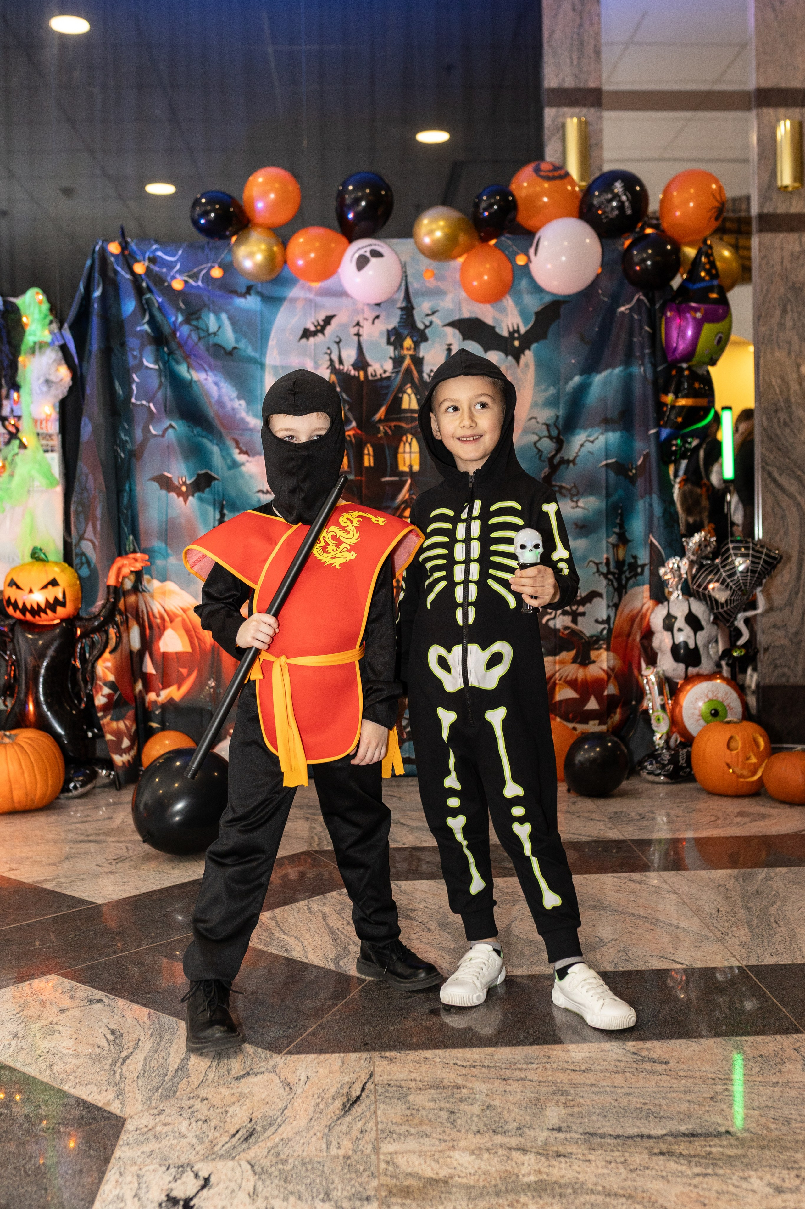 Leo dance studio Helloween 2025. Семейный и детский фотограф в Варшаве Мила Бобровская