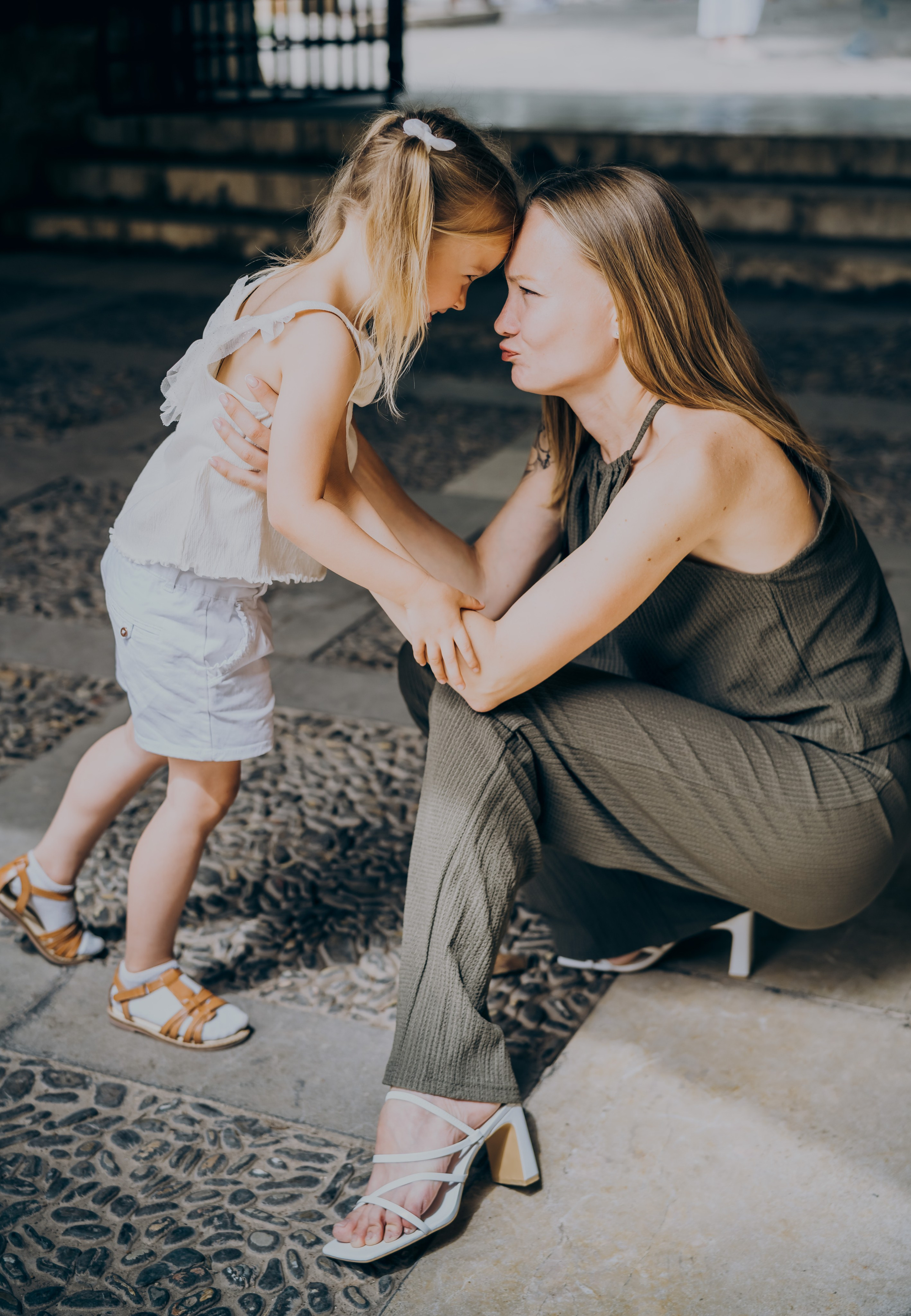 Mama and daughter. Фотограф у Пальма де Майорка