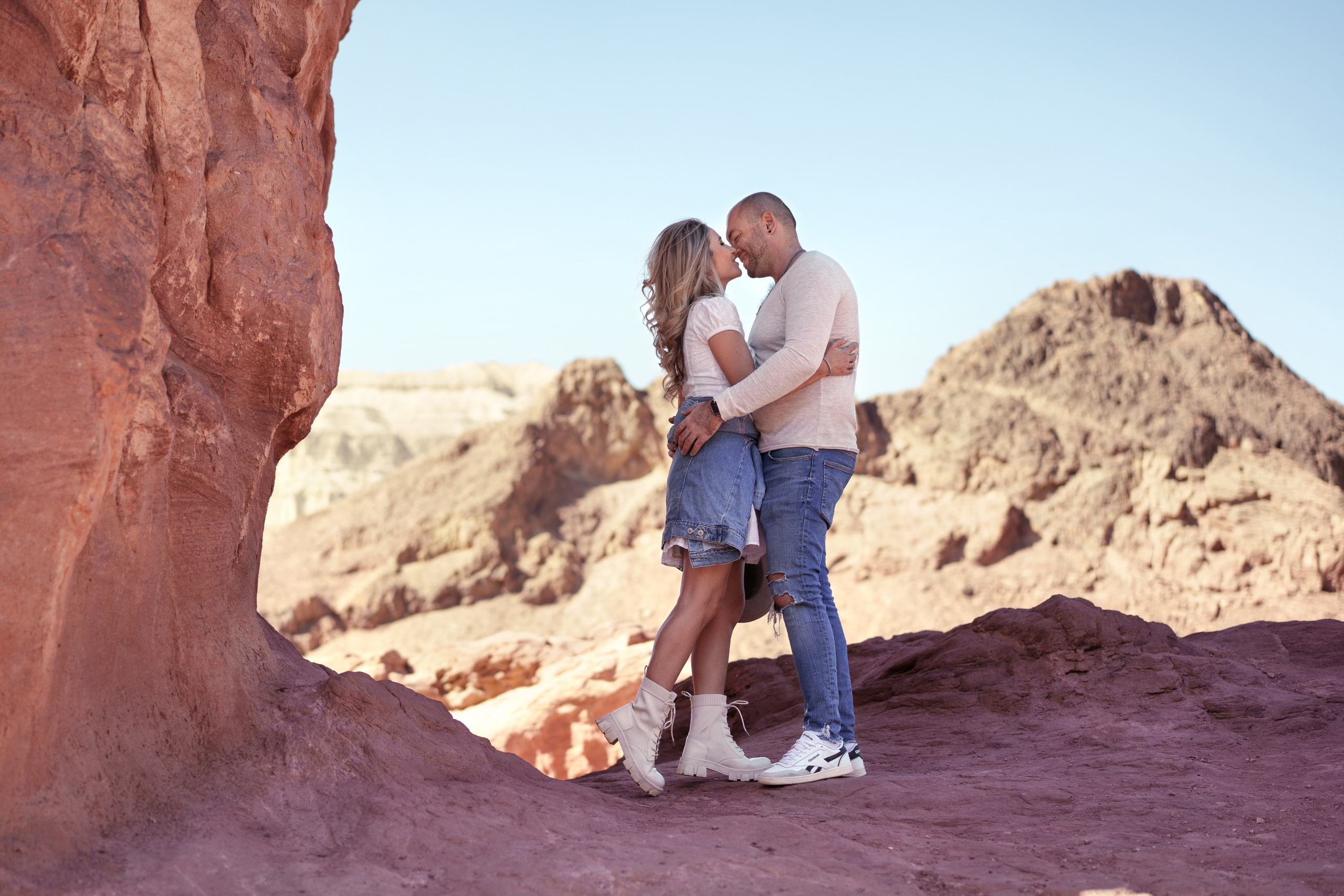 Love-story Alyona & Artyom in Timna park. Семейный детский беременности love-story фотограф Эйлат Израиль Ольга Амчиславски