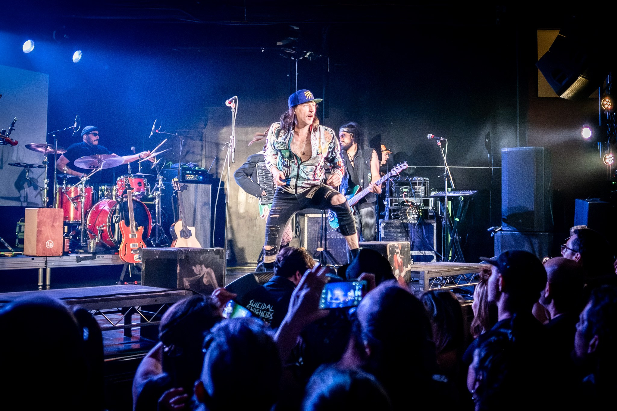 GOGOL BORDELLO / SACRAMENTO. Reportage concert portrait photography in the San Francisco Bay Area