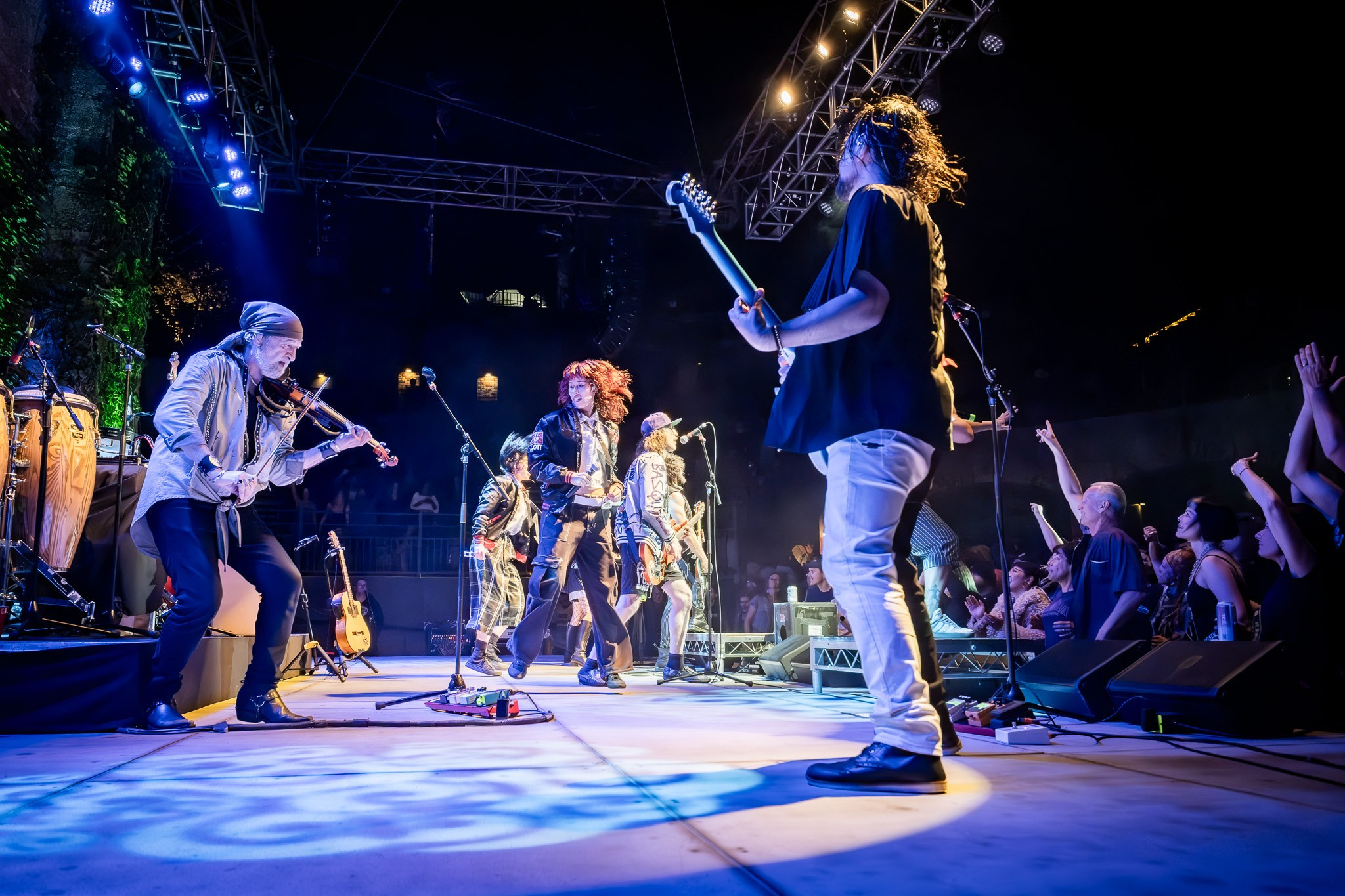 GOGOL BORDELLO / SARATOGA / CA. Reportage concert portrait photography in the San Francisco Bay Area