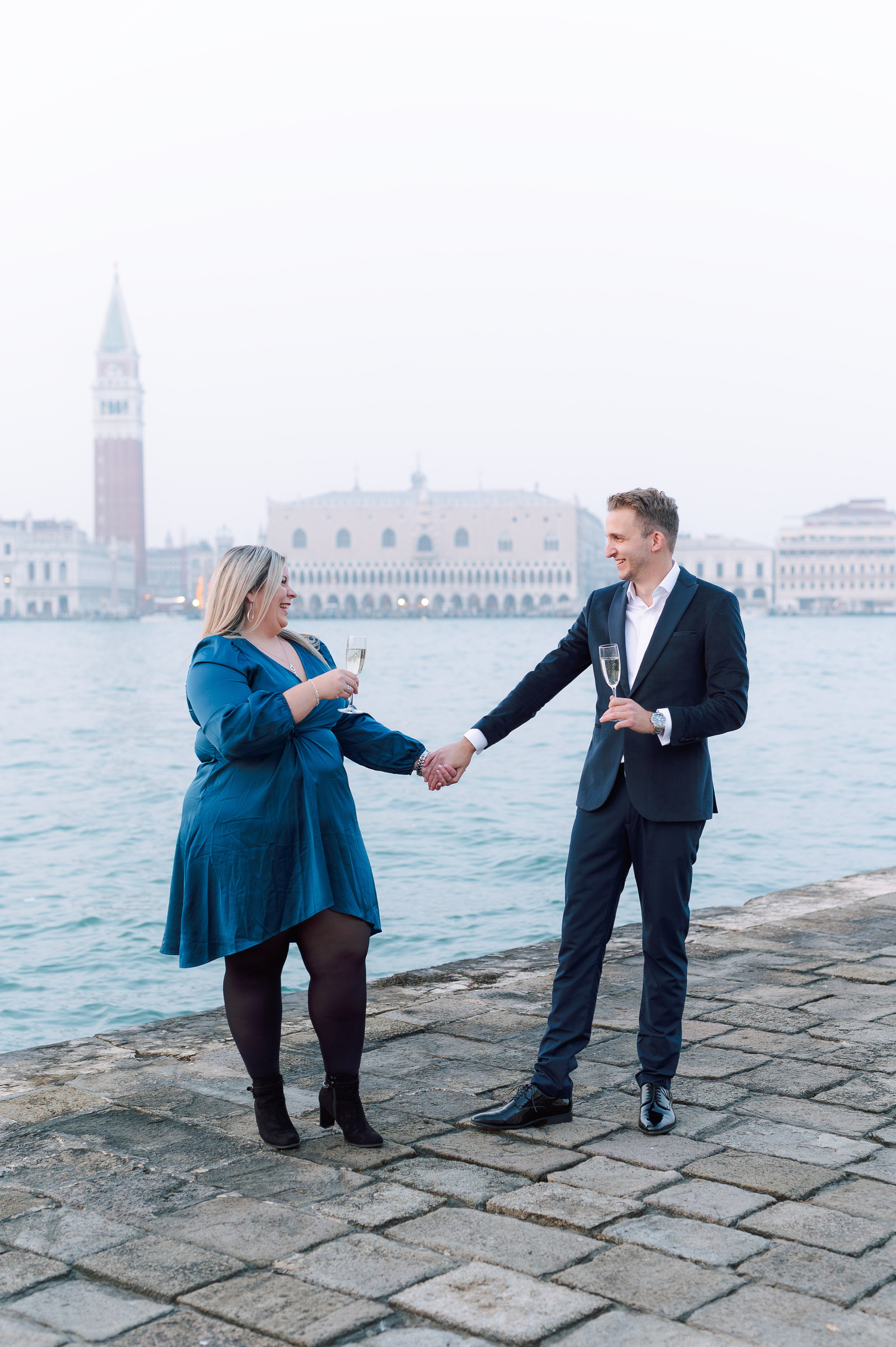 Proposal island San Giorgio. Фотограф в Венеции Anna Terzi