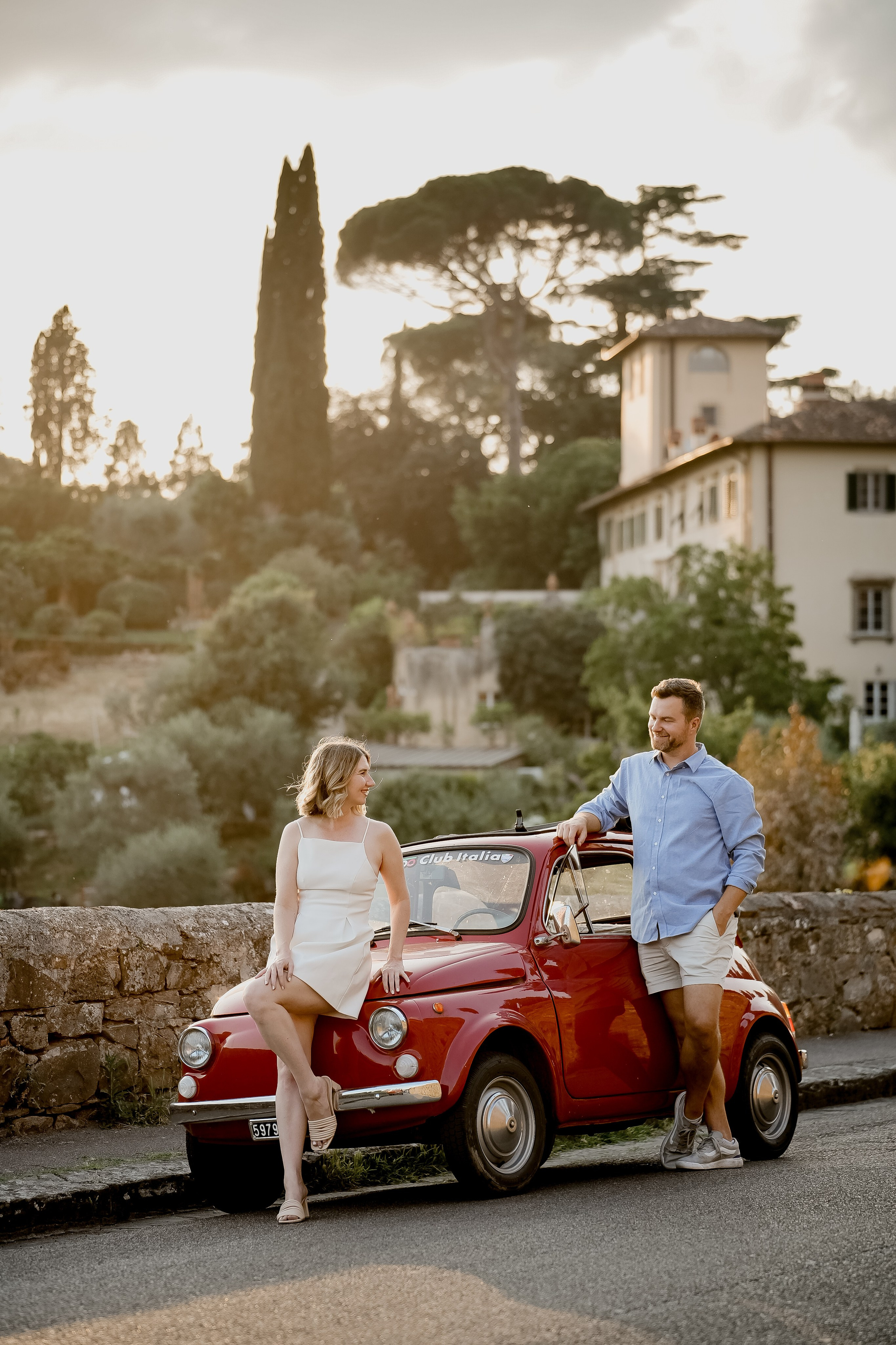 Mandy and Family. Wedding Photographer in Italy