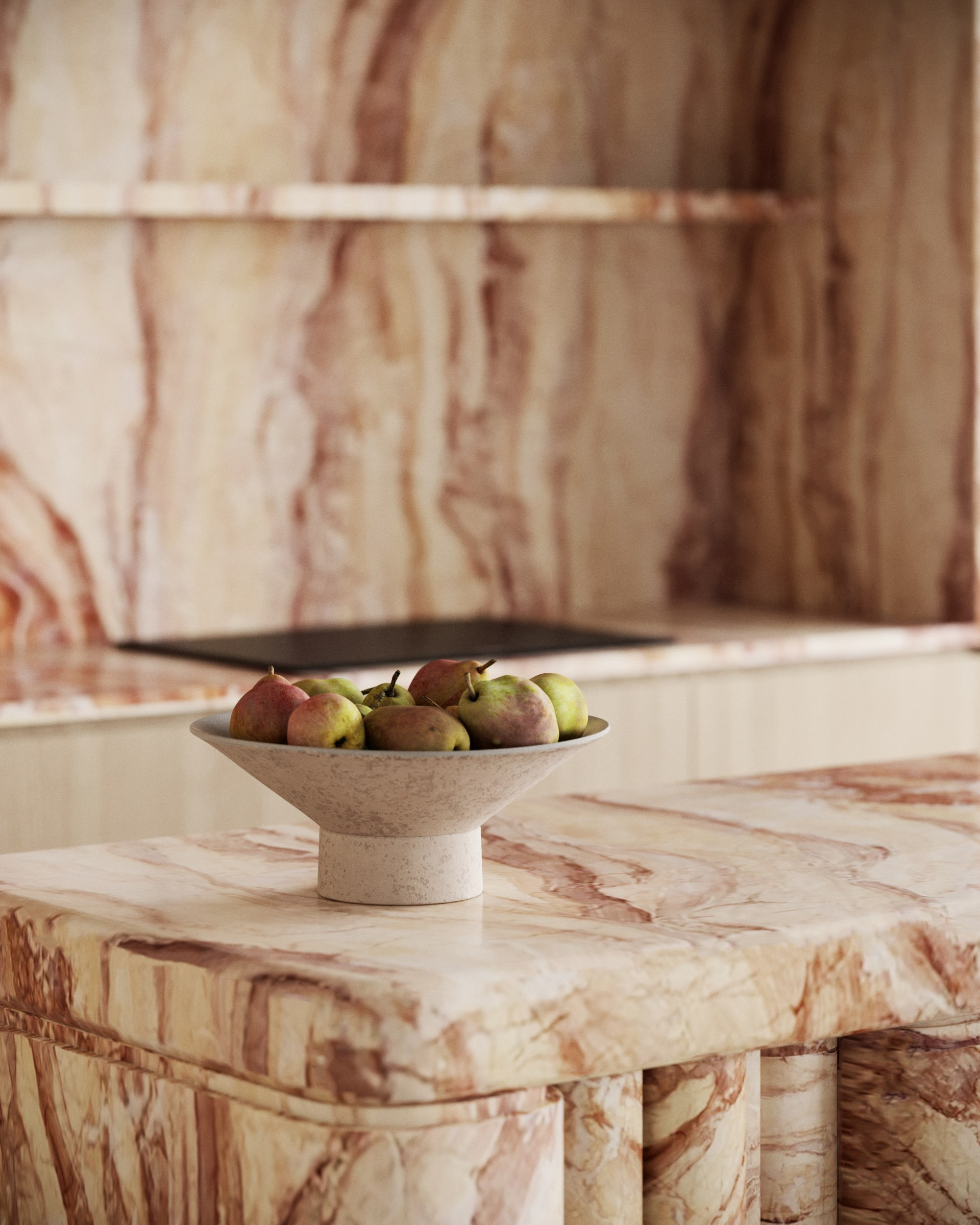 Jumeirah Islands Villa / C’est Ici. Interior designer / visualizer Lisa Oputina