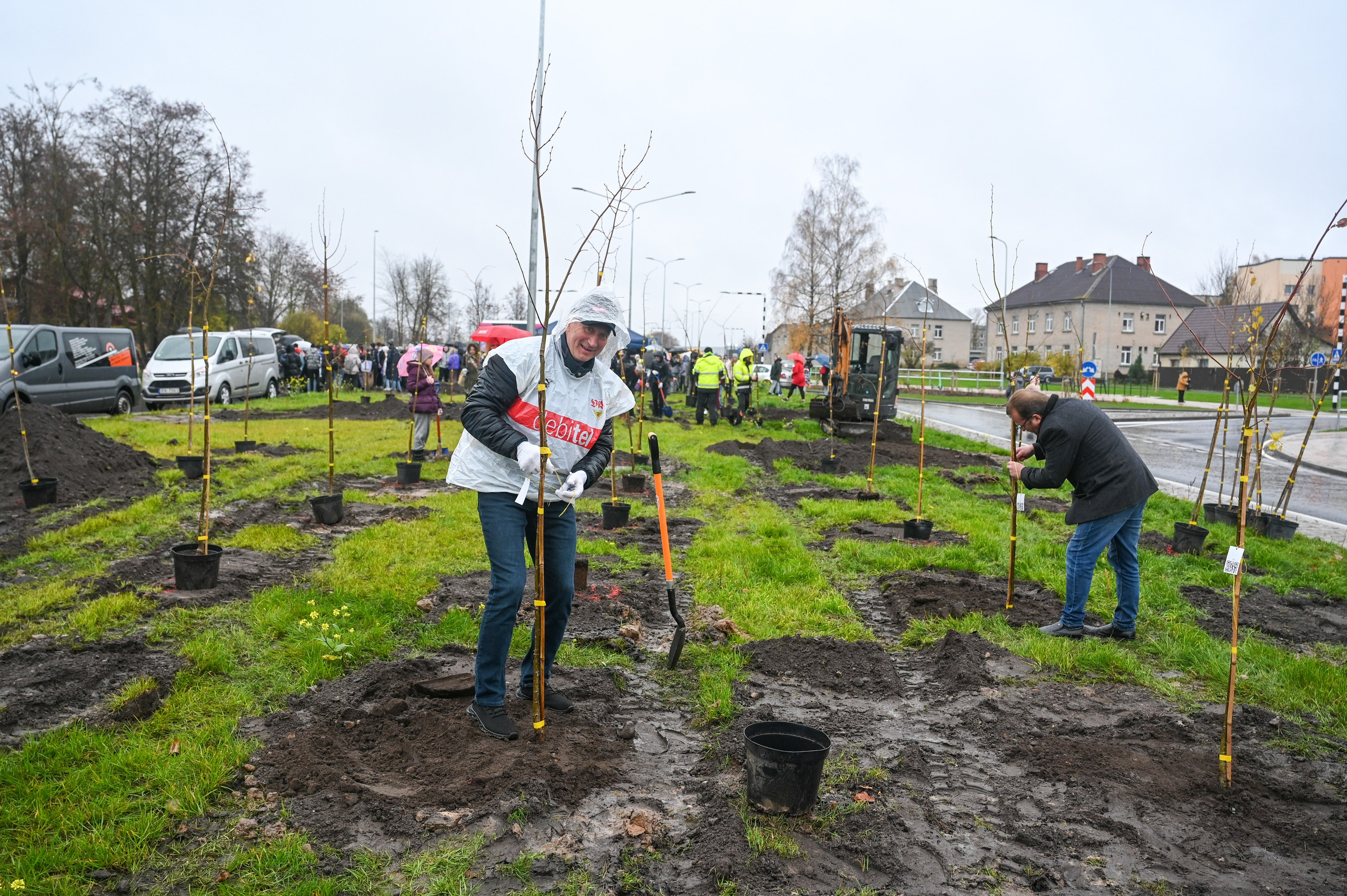 Koku stādīšana Rēzekne stacijas iela. Ritvars Pujats Emotion Photographer