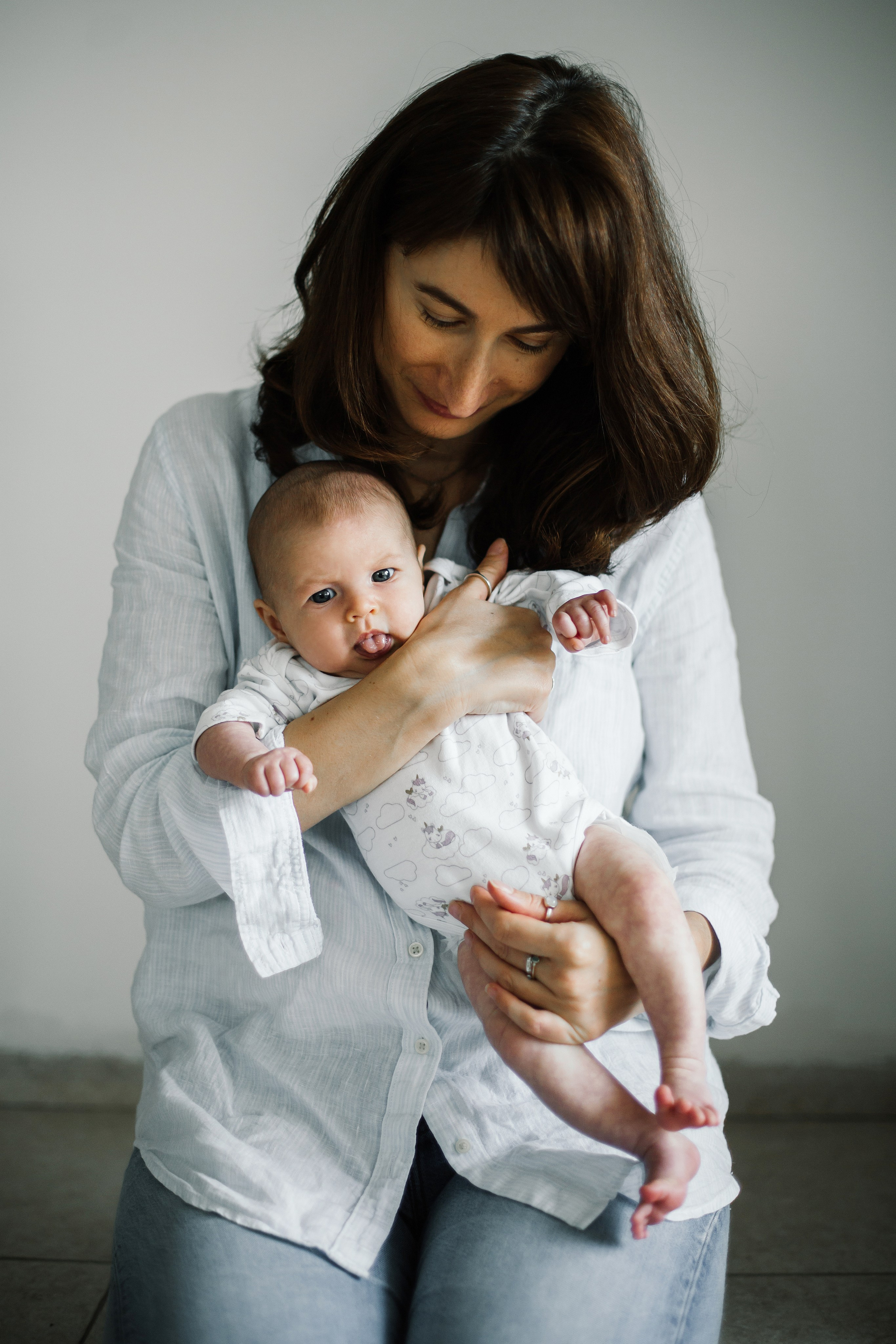 Sweet home / Ayala 3 month. Family photographer in Israel
