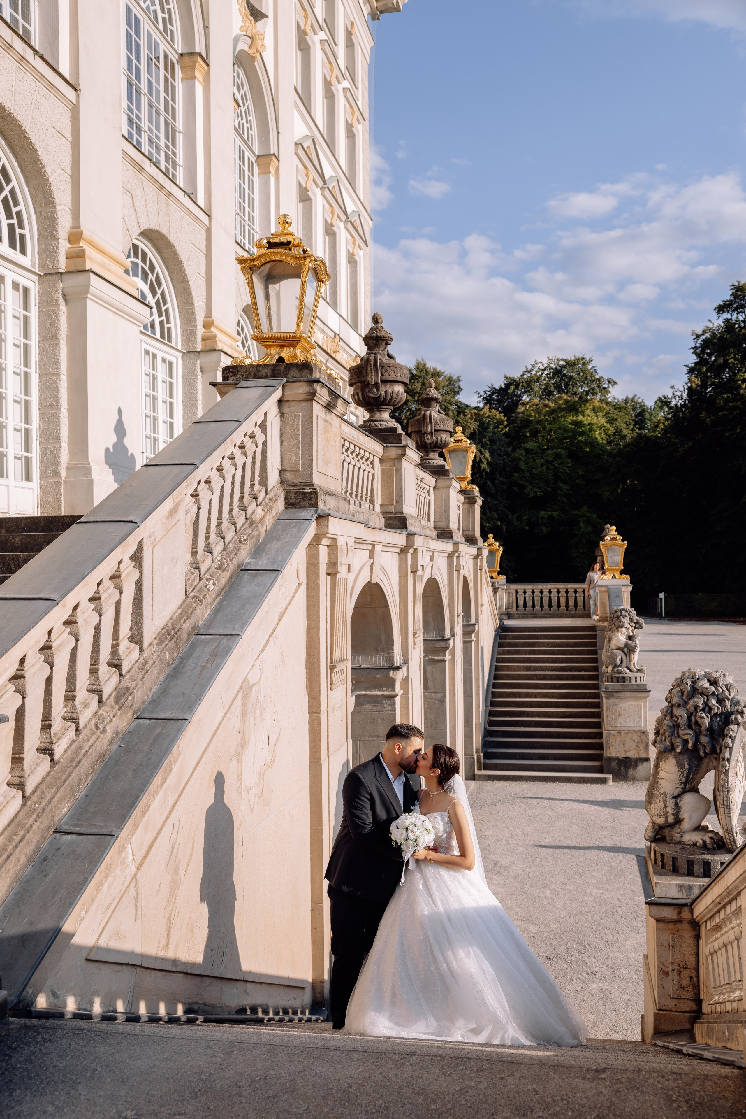 Liebe & Romantik am Schloss Nymphenburg. Hochzeitsfotograf München Taufe Familienfotograf Tanja Mauke
