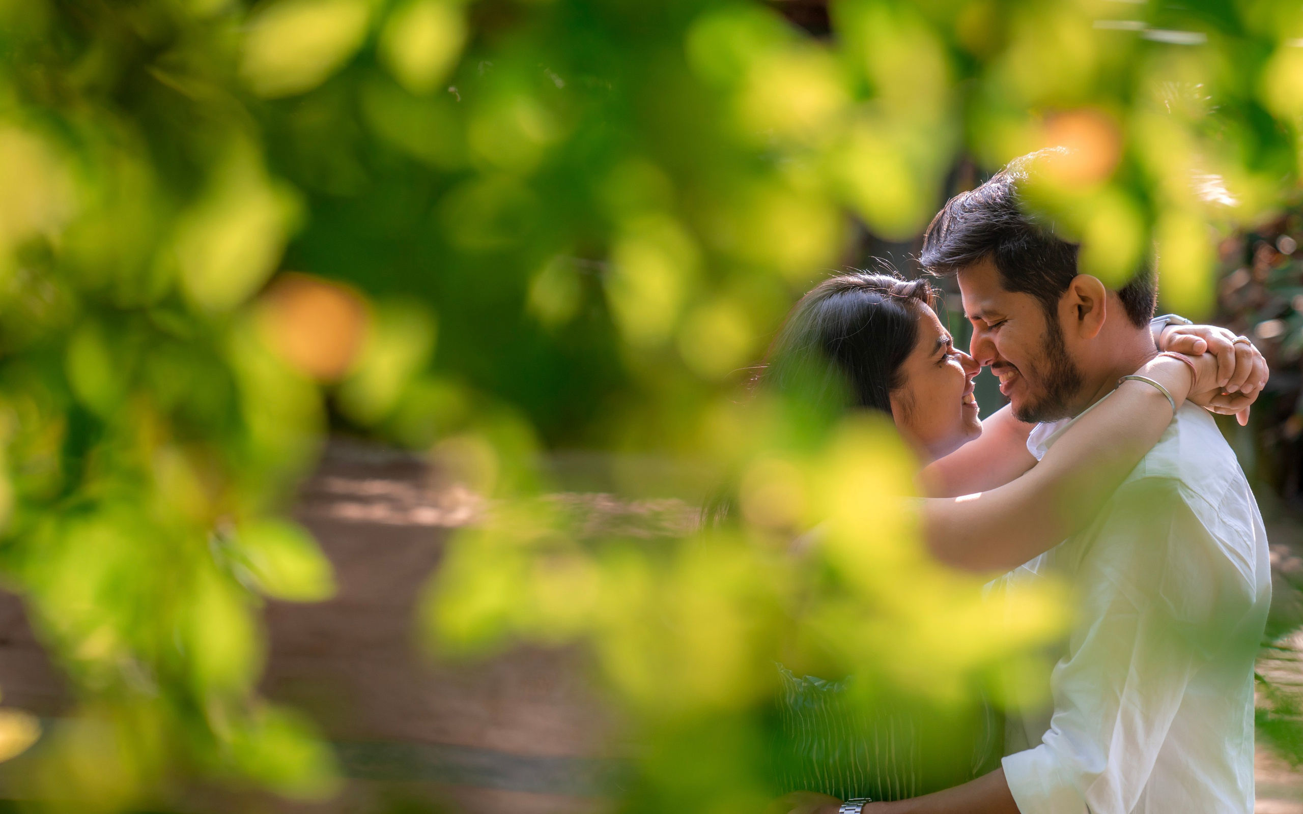 Prakriti & Ayush, Pre-Wedding Shoot at Shibravyi Courtyard, Bangalore | Truly Yours