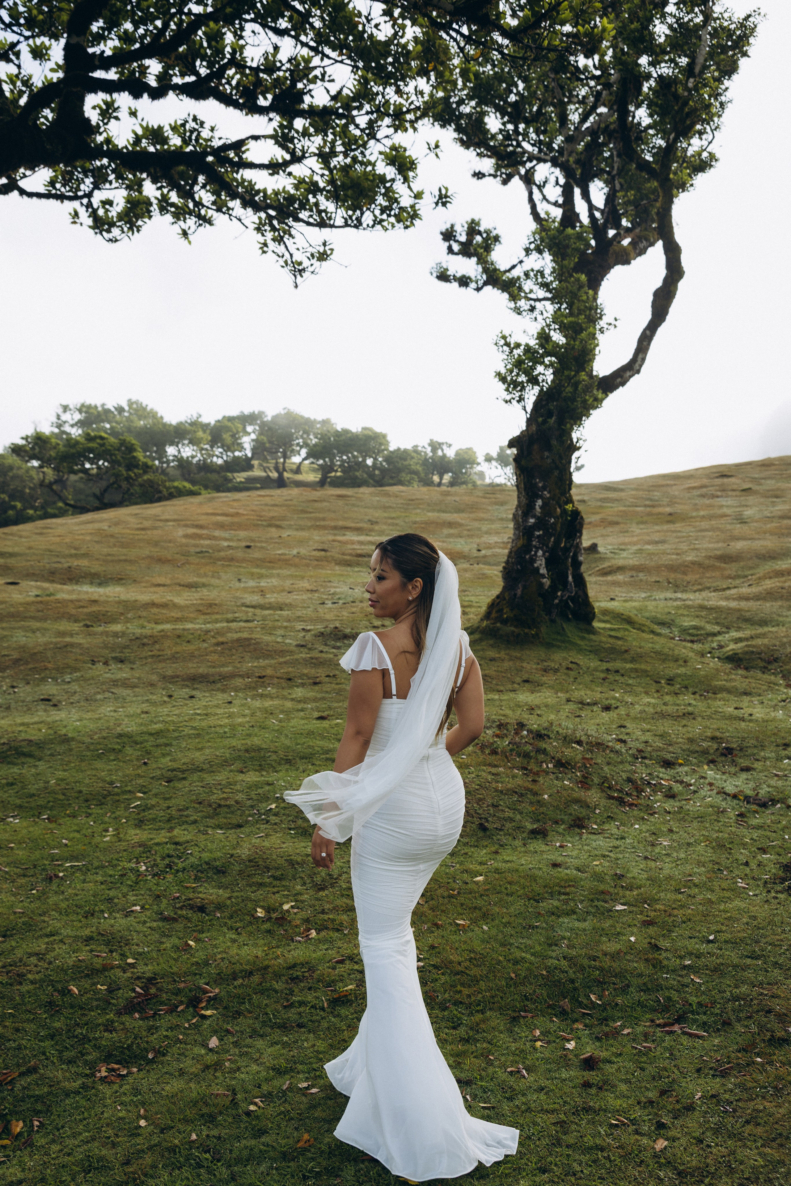 Honeymoon Photoshoot in Fanal Forest, Madeira | Romantic Couple Session