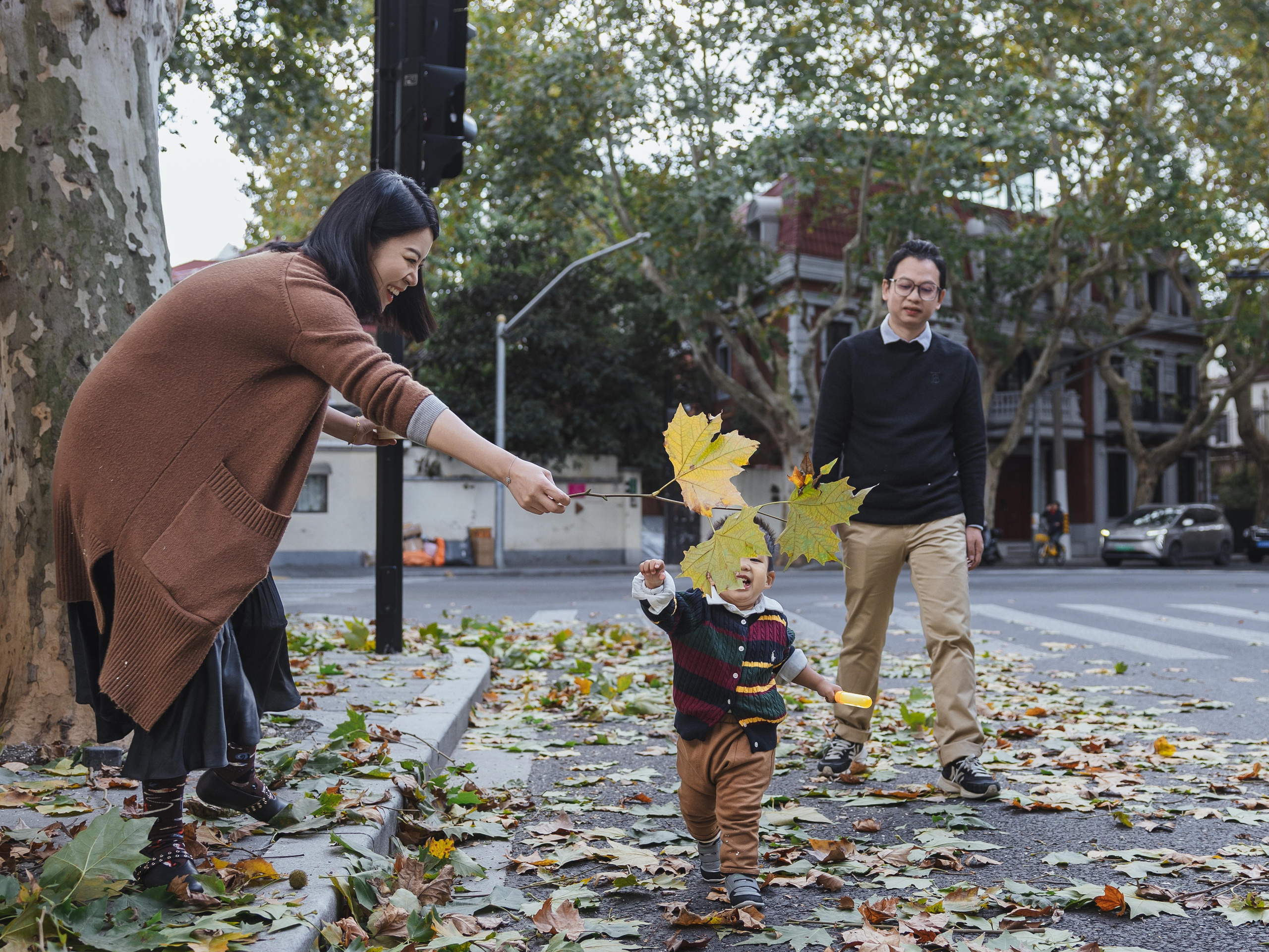 Family photograph in Shanghai. Shanghai Family Photographer Dora
