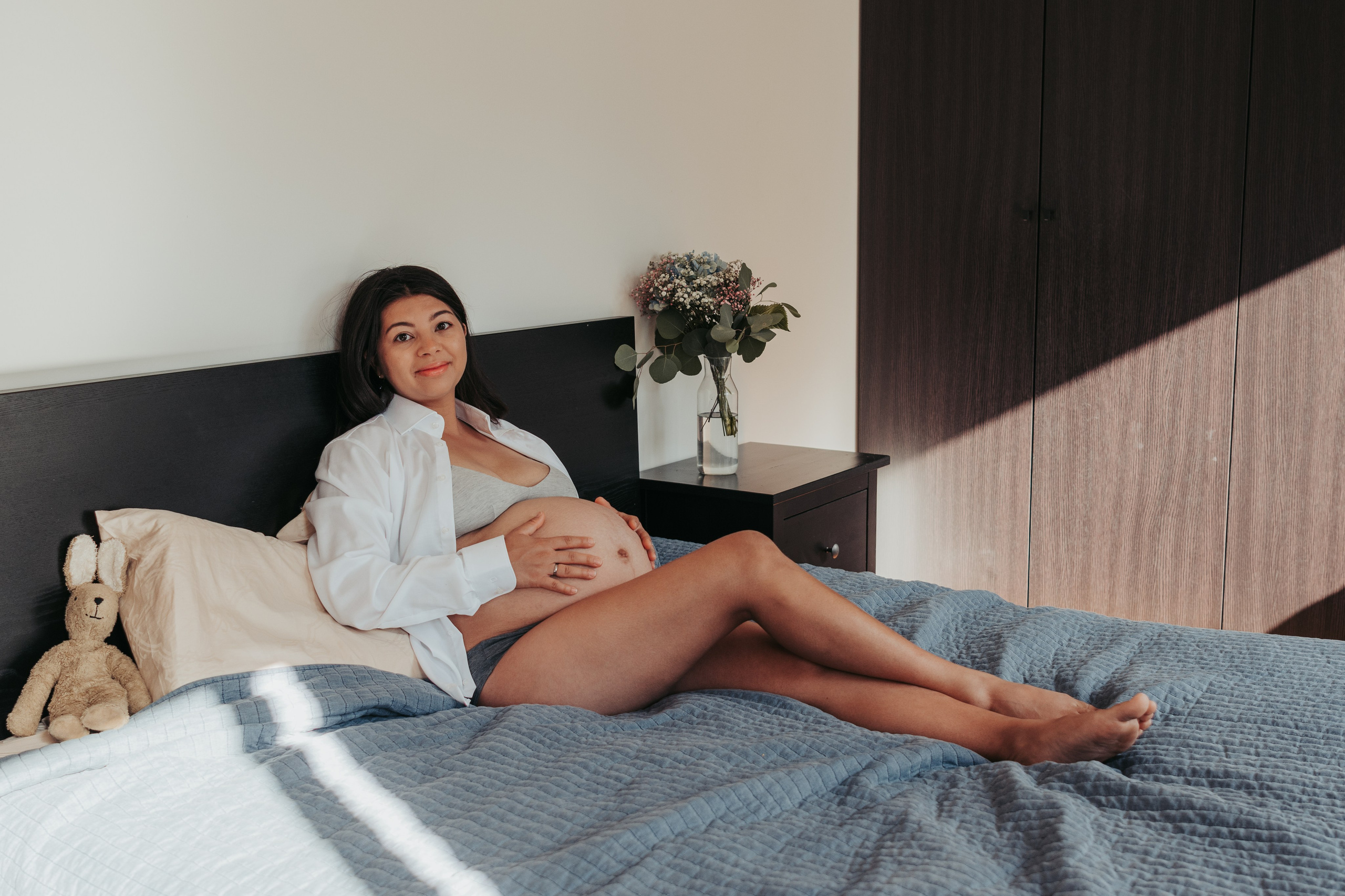 Kristina. Maternity Newborn and Family photographer Hamburg Claire Hambley