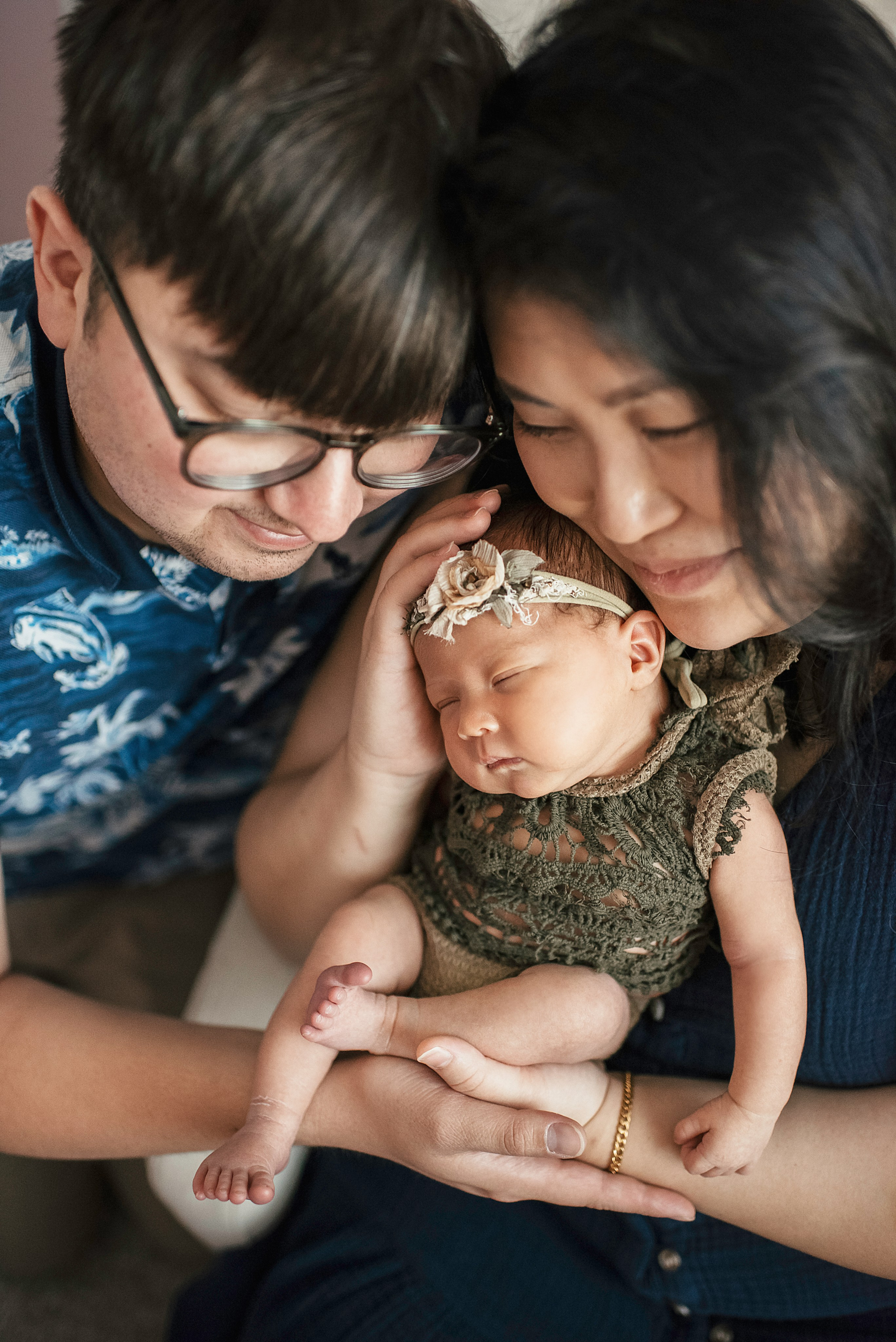 Little Artemis, 10 days. Newborn, pregnancy, family photographer in New Jersey