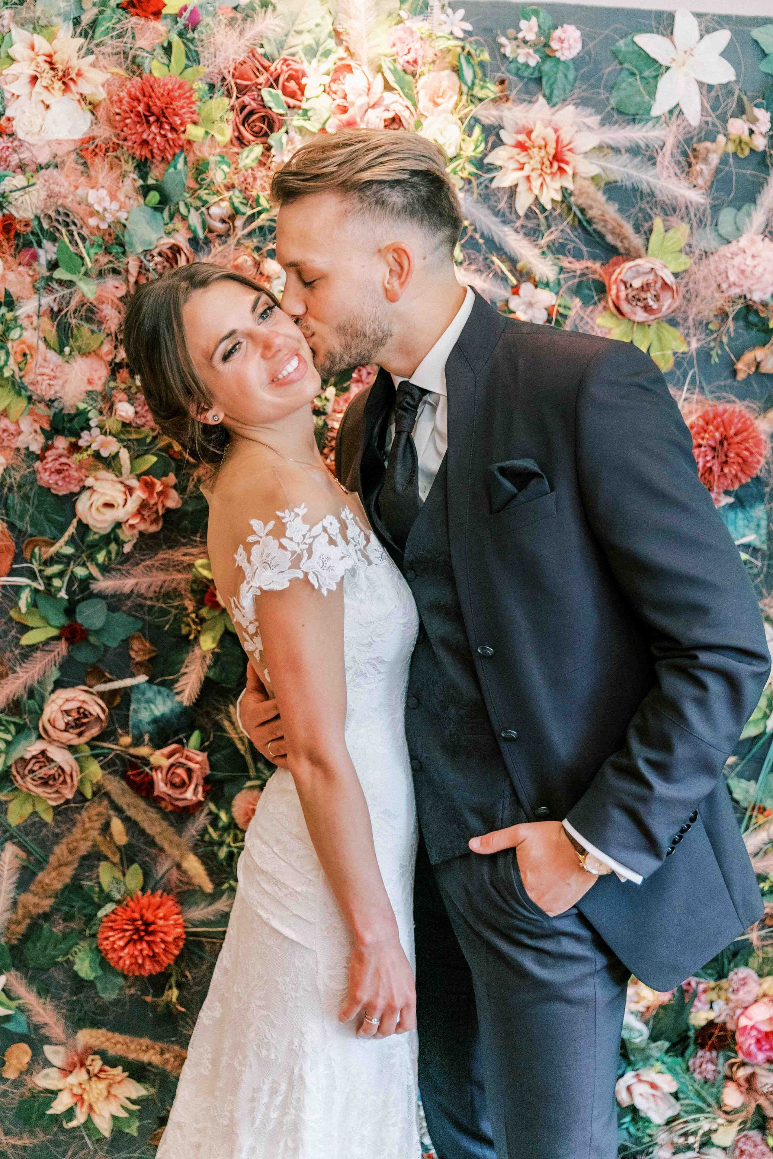 brautpaar bei hochzeit am landhaus am see garbsen