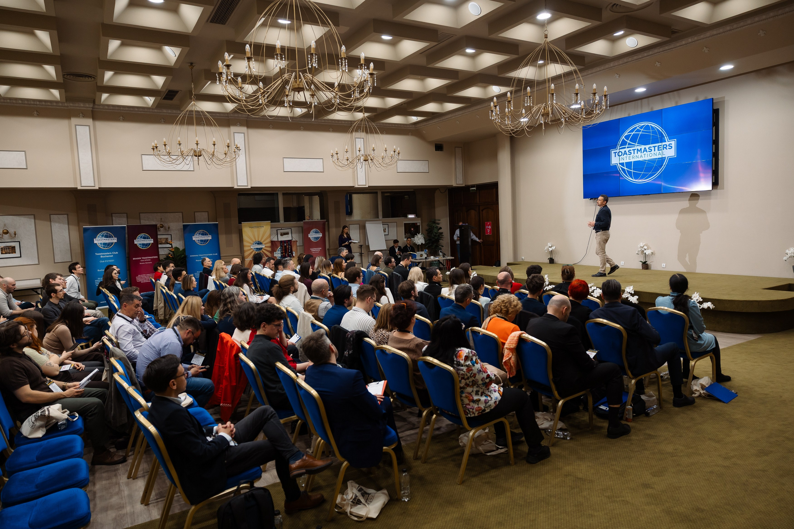 Toastmasters Conference. Marius Ciocan