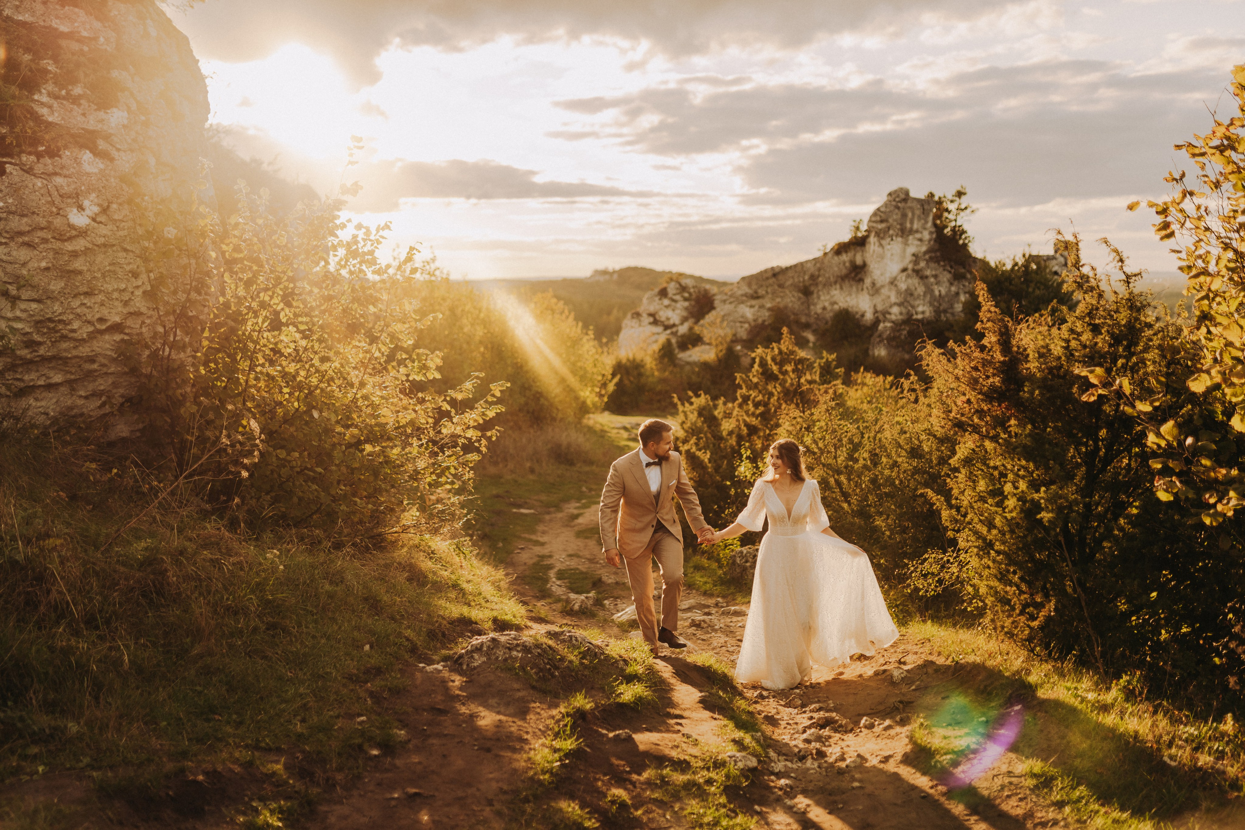 Plener ślubny w naturze – Karol i Paulina