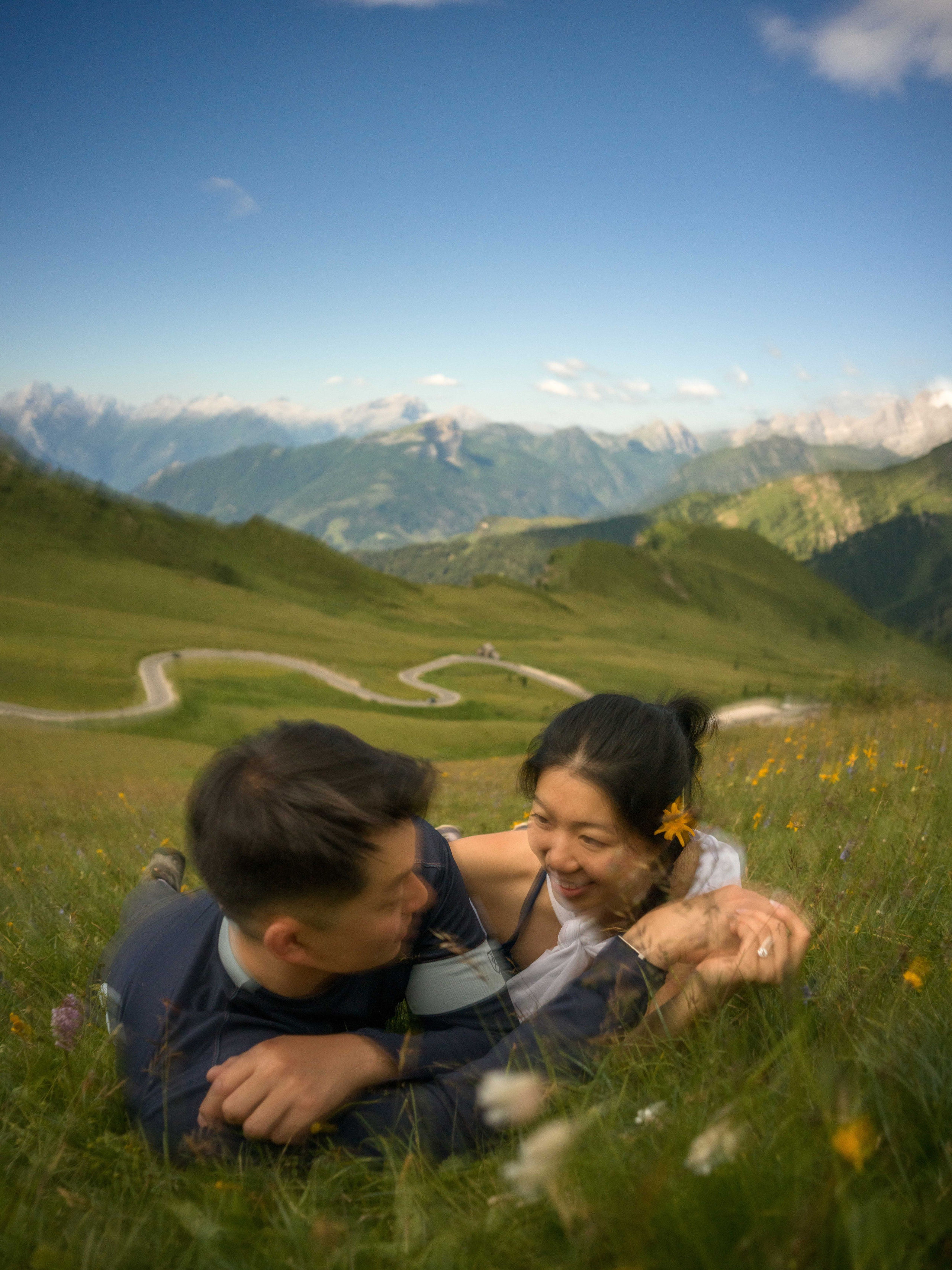 Proposal, Passo Giau, the Dolomites