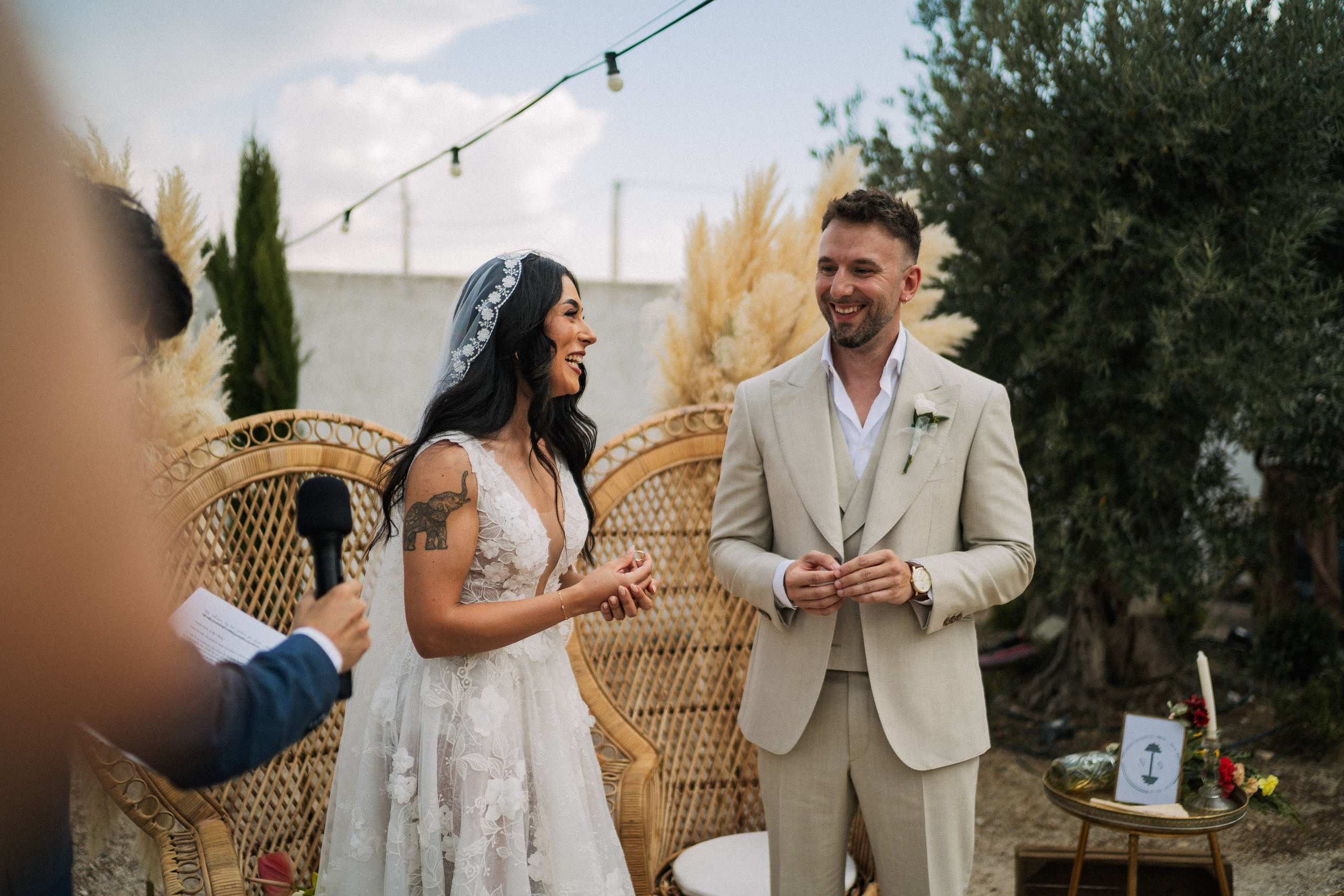 Nerea y Samuel. Christian García