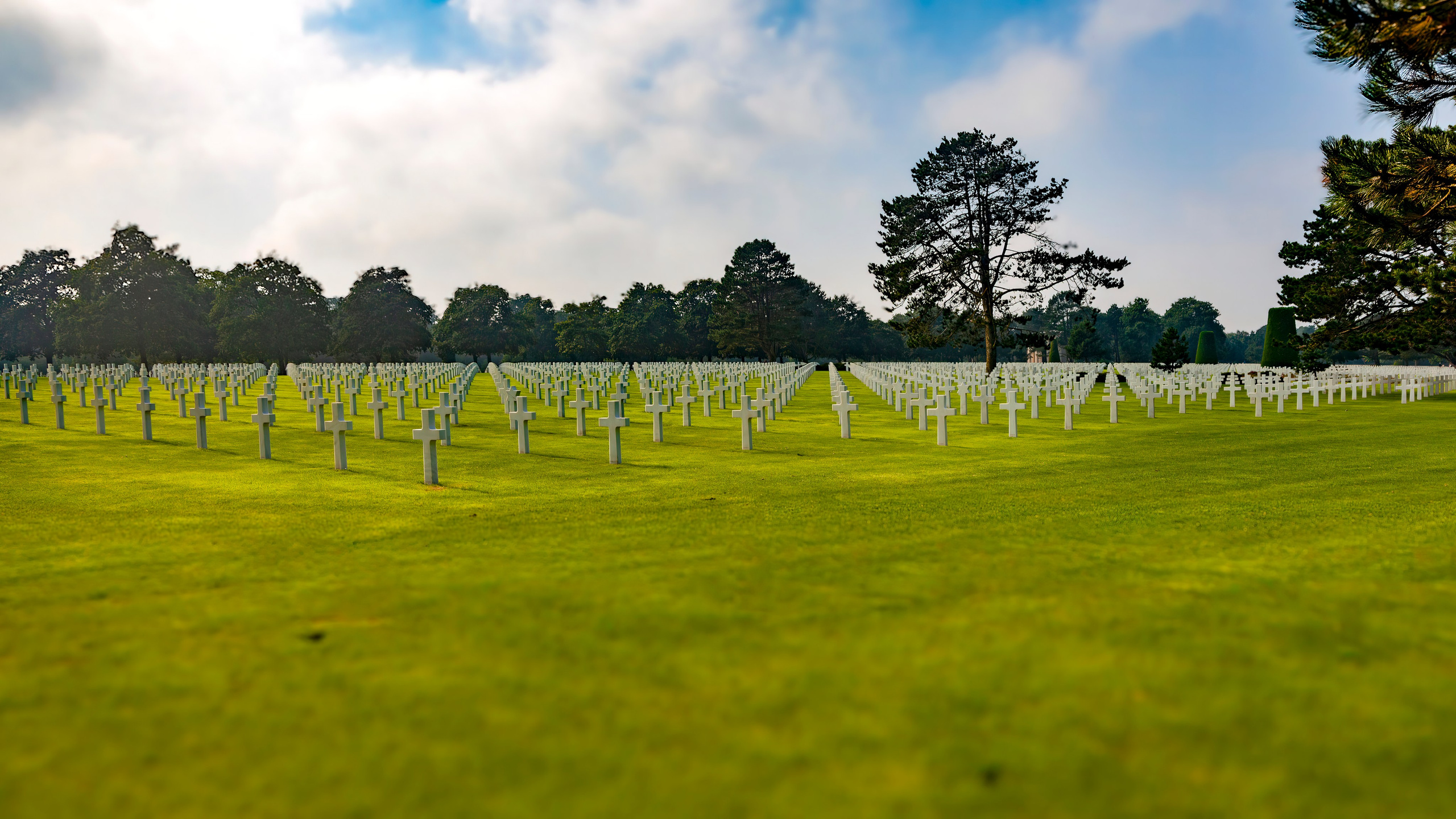 179.Normandy American Cemetery.France.19.9.2024. Путешествия в формате 360......