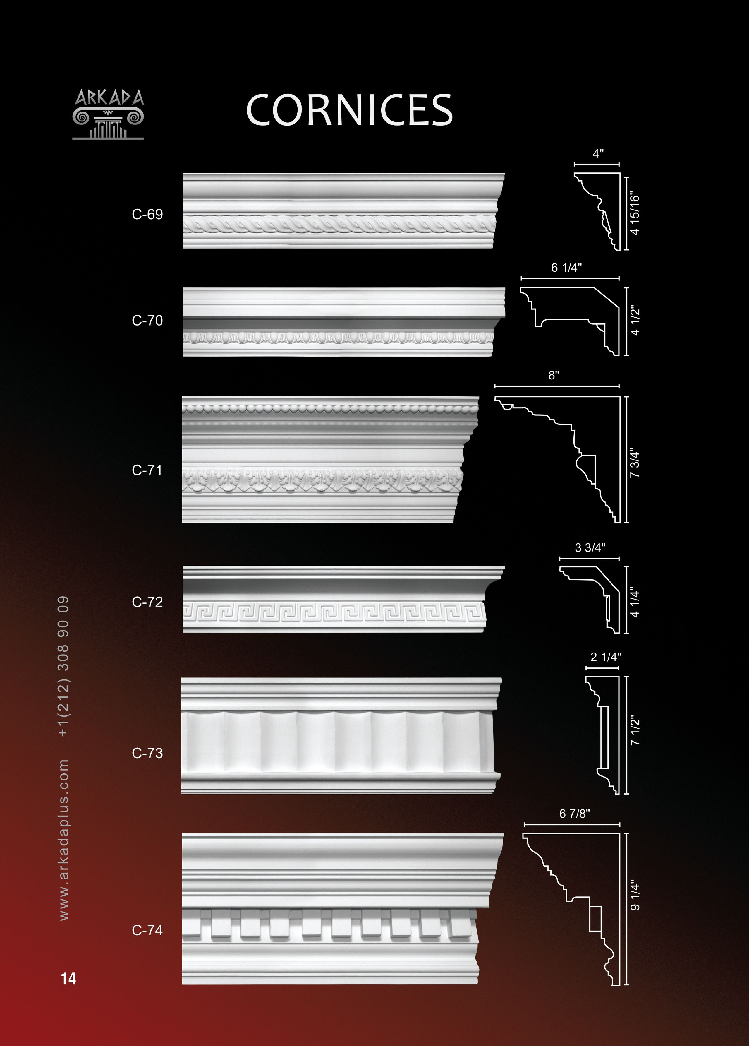 Crown Molding. Plaster molding