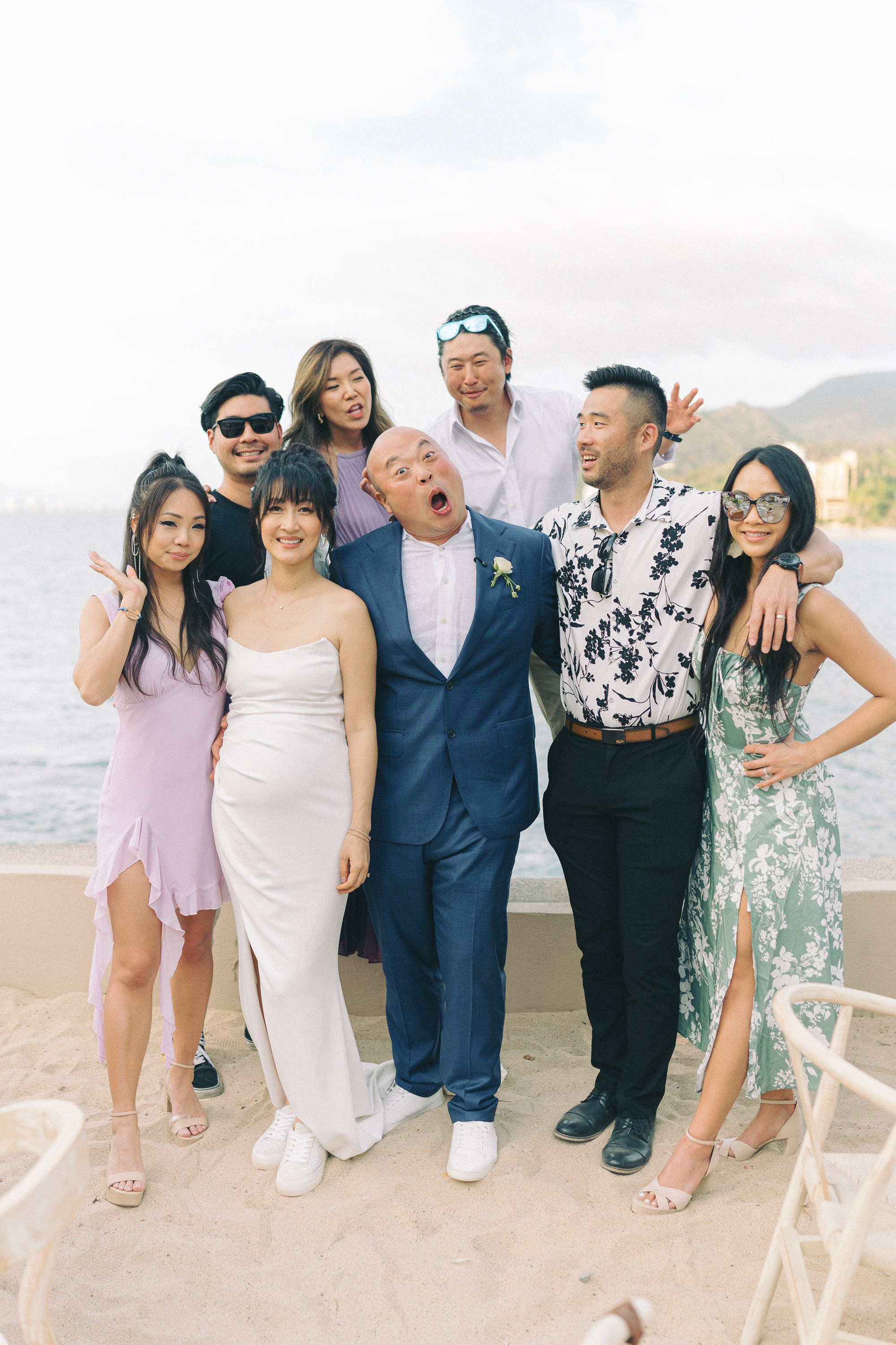 Double wedding. Sayulita Wedding Photographer, Puerto Vallarta, Cabo