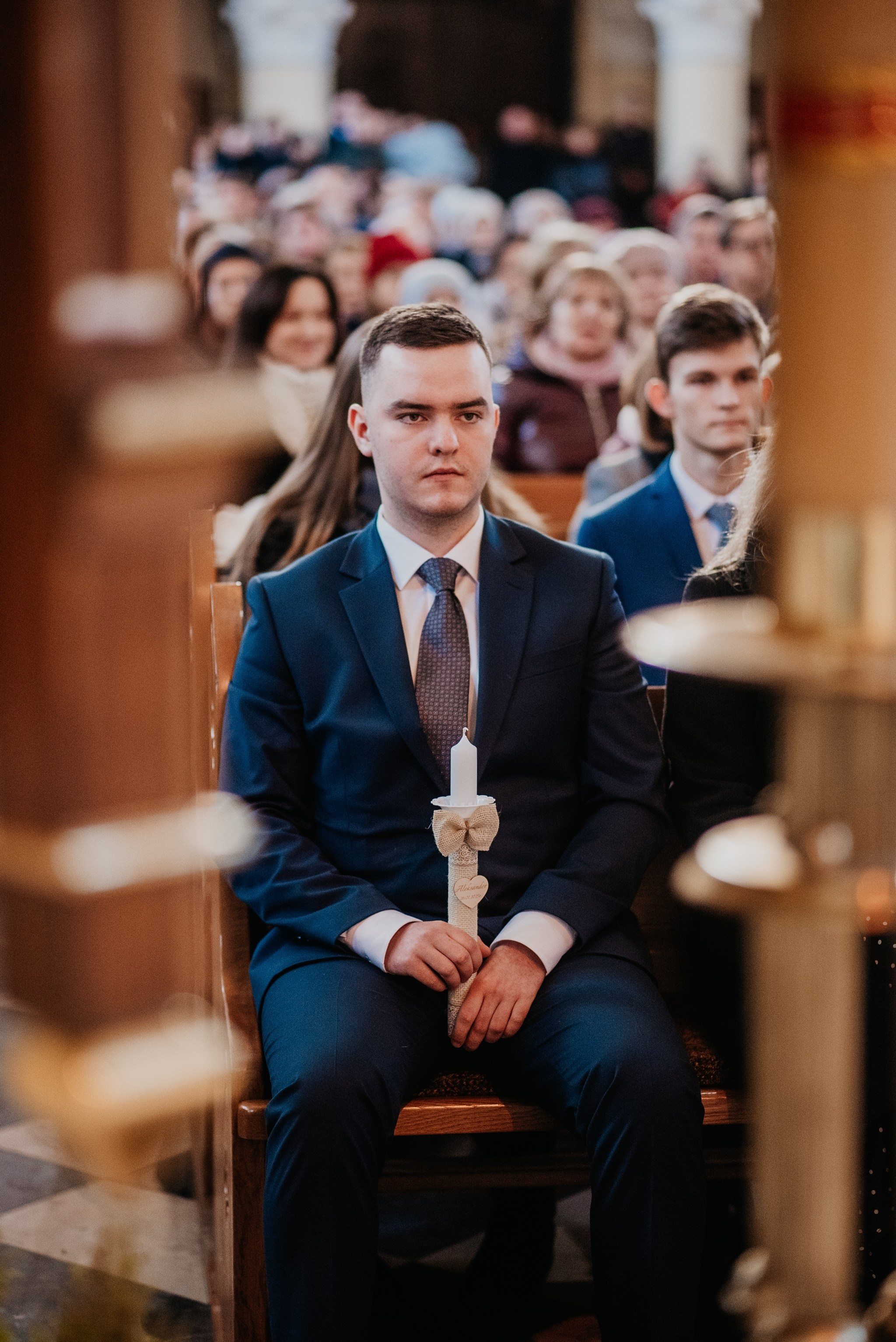 Chrzest Św. Aleksandra. Dominika Strachacka Fotografia | Fotograf ślubny i rodzinny Opole Lubelskie Lublin