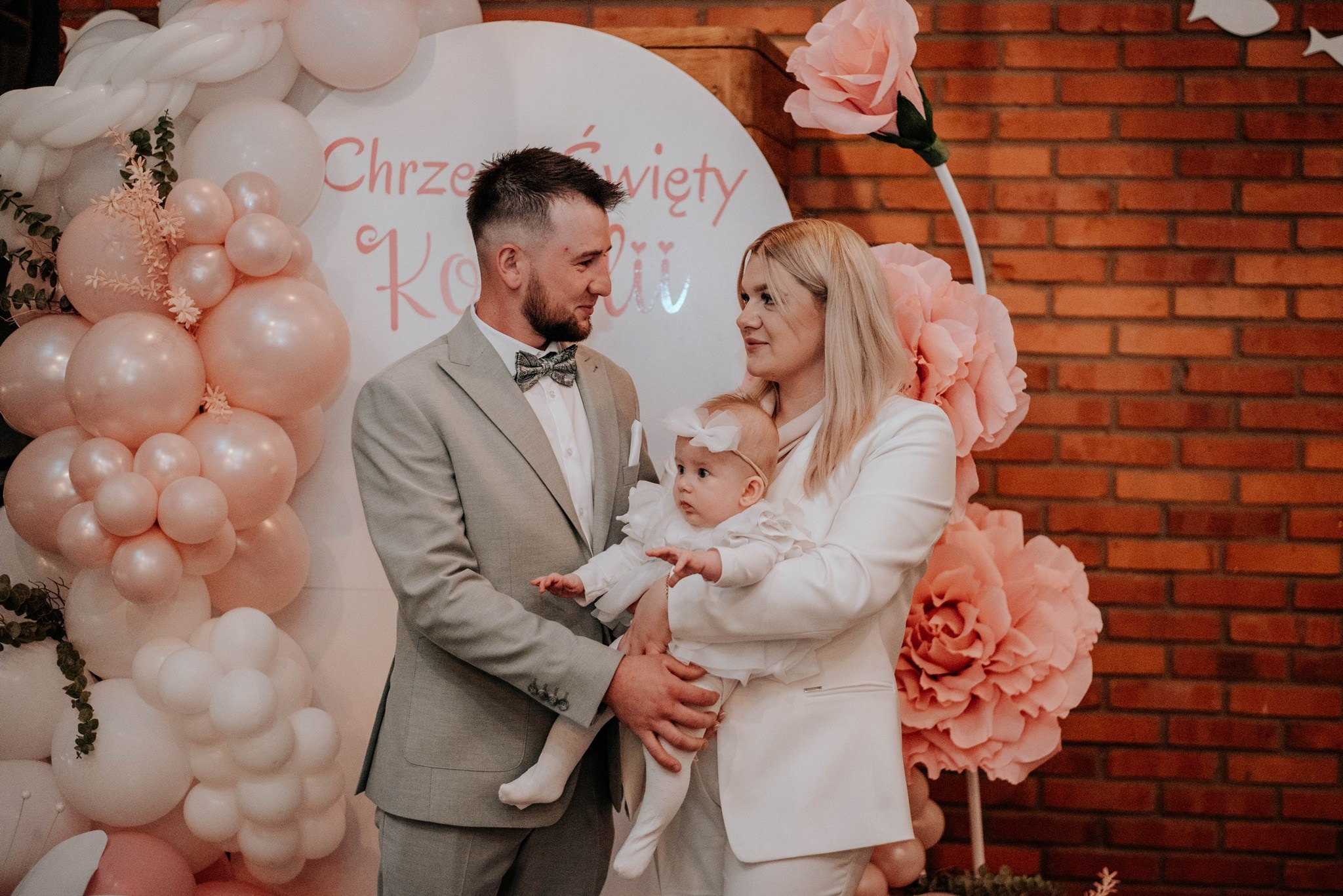 Chrzest Święty Kornelii. Dominika Strachacka Fotografia | Fotograf ślubny i rodzinny Opole Lubelskie Lublin