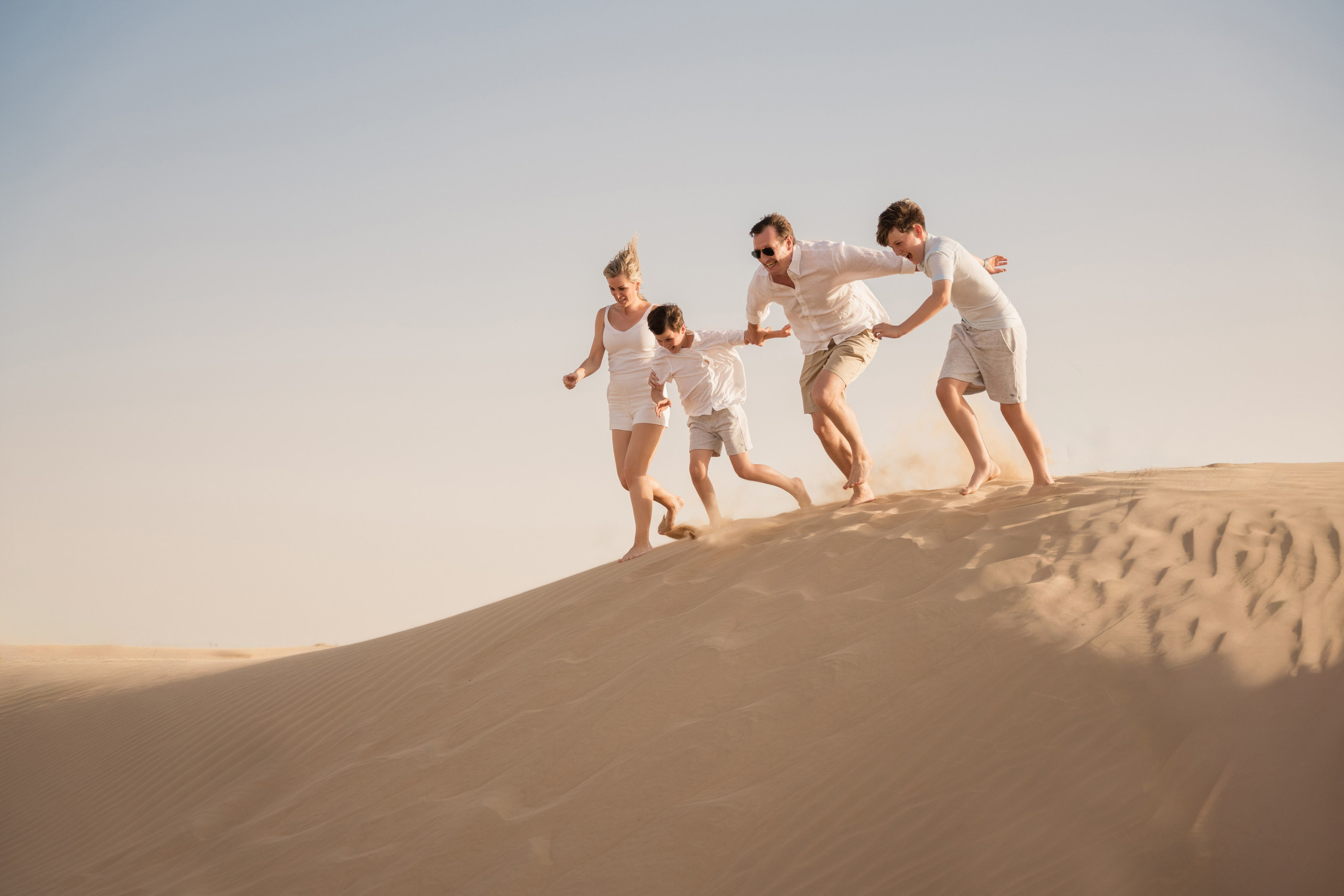 Desert run and fun!. Angela Iakovleva — Family Photographer in Dubai